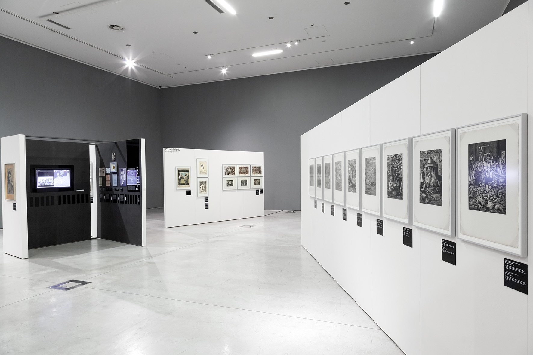 //Crush the Infamous! Artists from the Collection of Sachsenhausen// exhibition, photo: R. Sosin