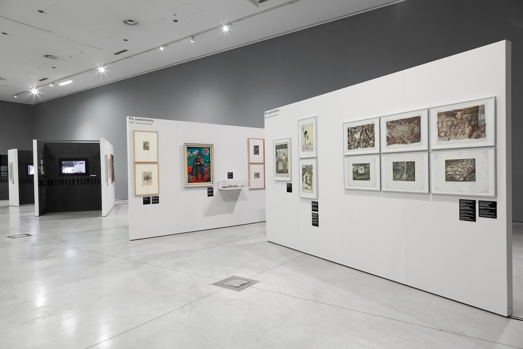 //Crush the Infamous! Artists from the Collection of Sachsenhausen// exhibition, photo: R. Sosin