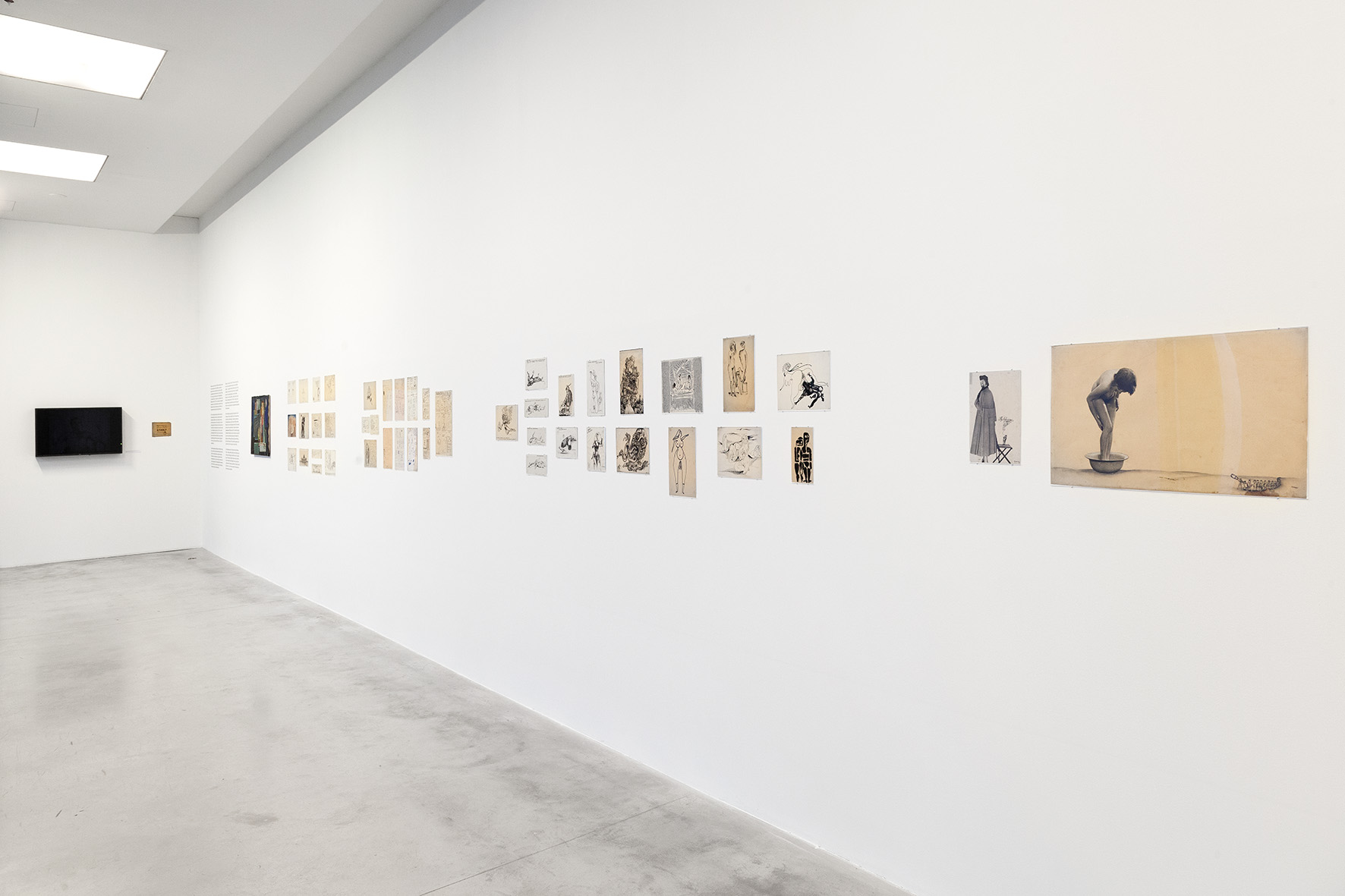 //I Am a Wounded Man: Writer, Actor, Painter// exhibition, photo: R. Sosin