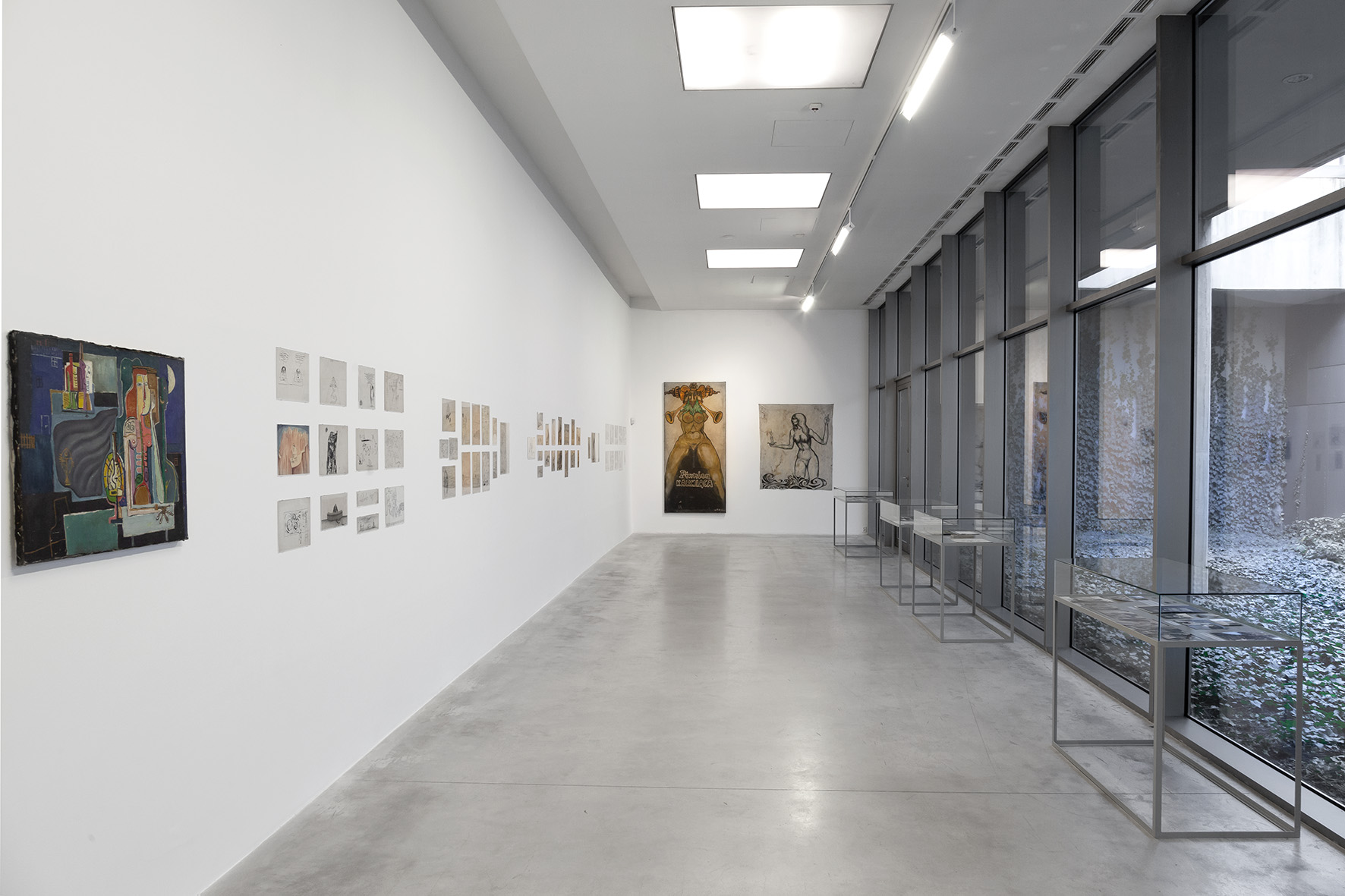 //I Am a Wounded Man: Writer, Actor, Painter// exhibition, photo: R. Sosin