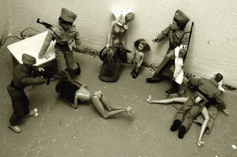 Lukáš Houdek, //Žatec. June 1945//, from the series //The Art of Killing//, 2013, photograph, MOCAK Collection