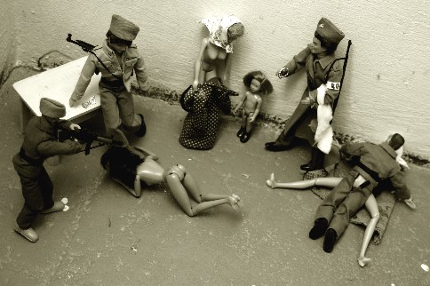 Lukáš Houdek, //Žatec. June 1945//, from the series //The Art of Killing//, 2013, photograph, MOCAK Collection