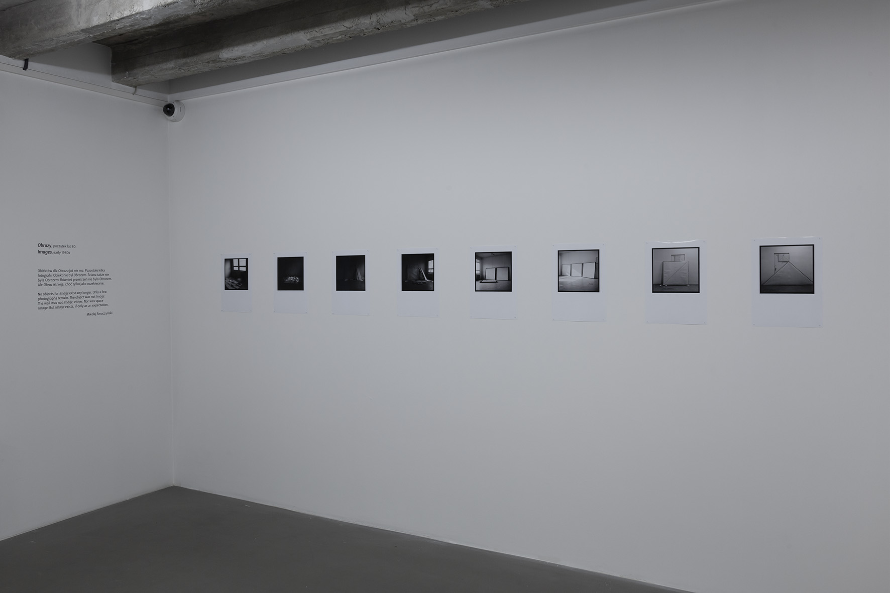 Mikołaj Smoczyński //Private Exhibition//, photo: R. Sosin