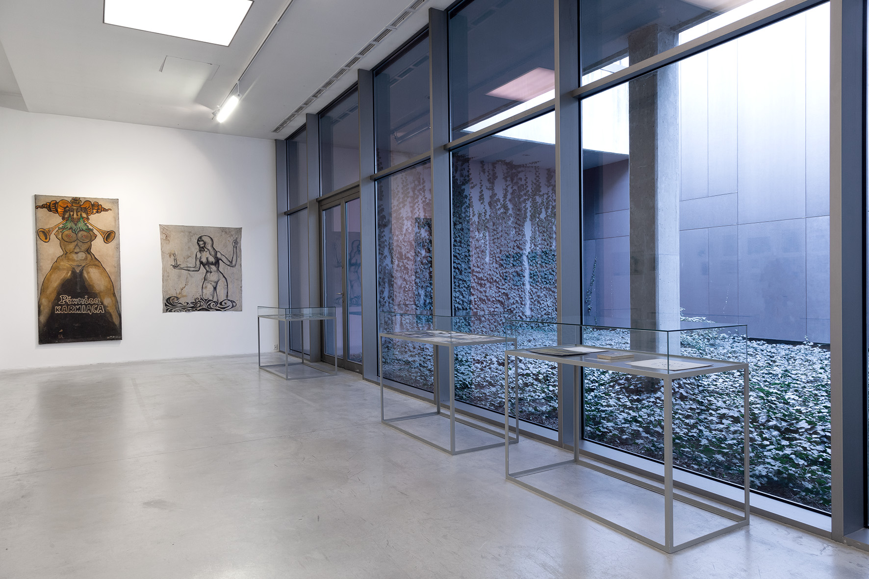Wiesław Dymny //I Am a Wounded Man: Writer, Actor, Painter// exhibition, photo: R. Sosin