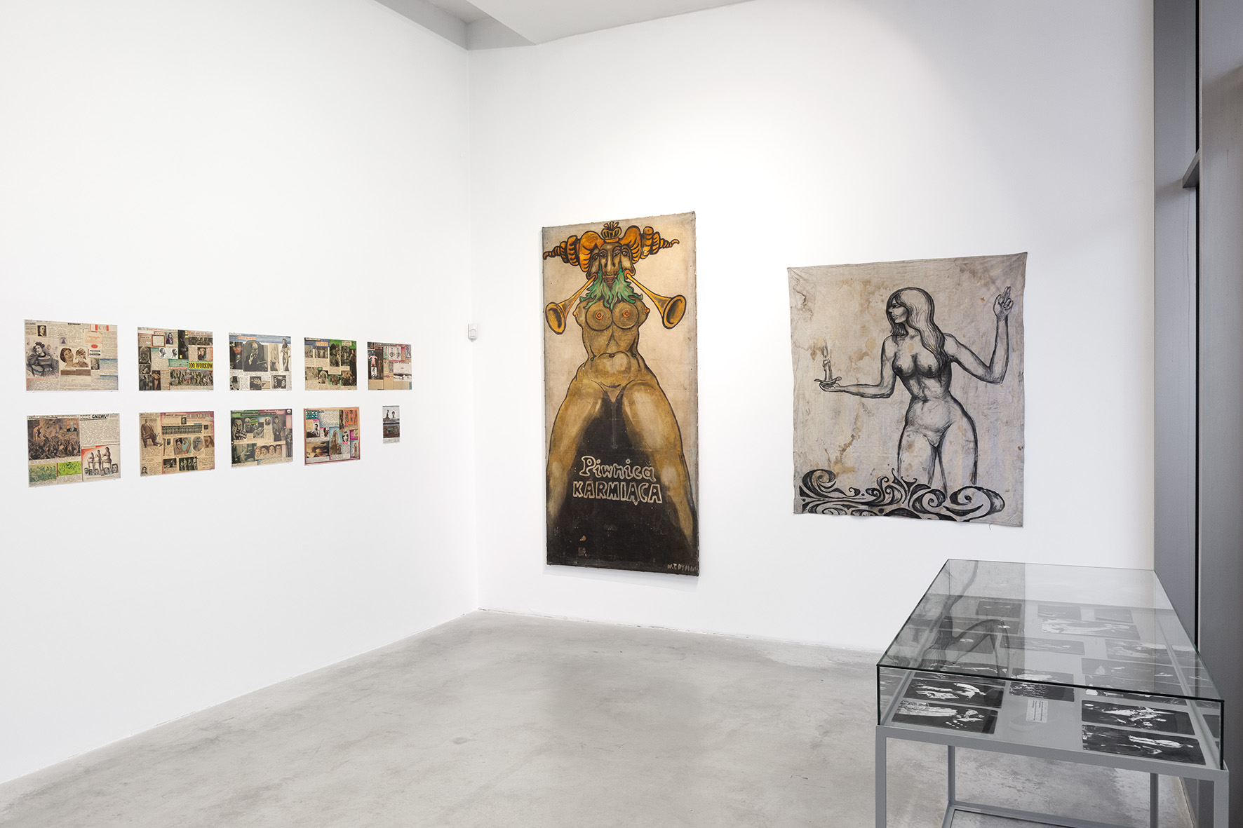Wiesław Dymny //I Am a Wounded Man: Writer, Actor, Painter// exhibition, photo: R. Sosin