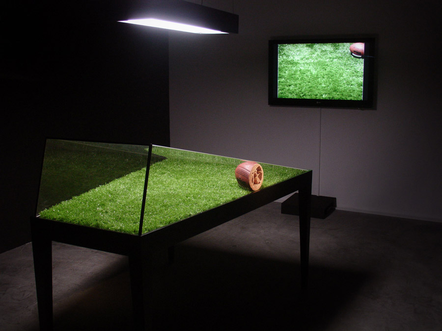Sławomir Rumiak, Ich bin der Welt abhanden gekommen, 2010, instalacja, Kolekcja Sztuki Galerii Bielskiej BWA, fot. S. Rumiak