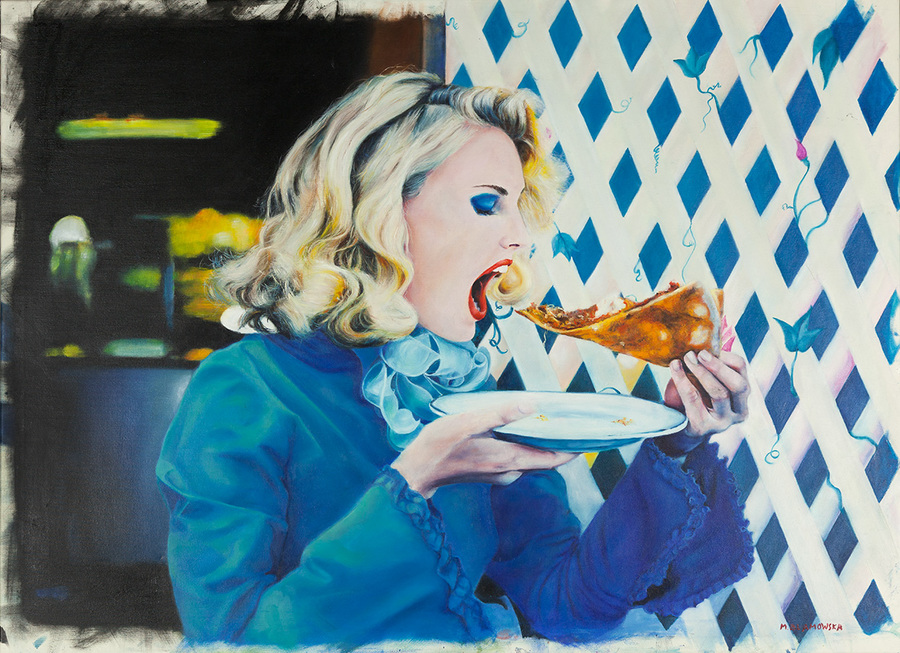 Małgorzata Blamowska, untitled, 2007, oil / canvas, 100 × 135 cm, MOCAK Collection