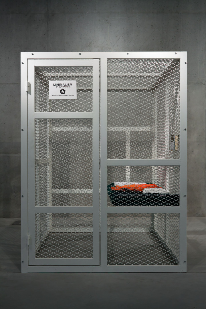 Tomasz Bajer, //Minimalism of Guantanamo//, 2008, installation, 200 x 150 x 200 cm, MOCAK Collection