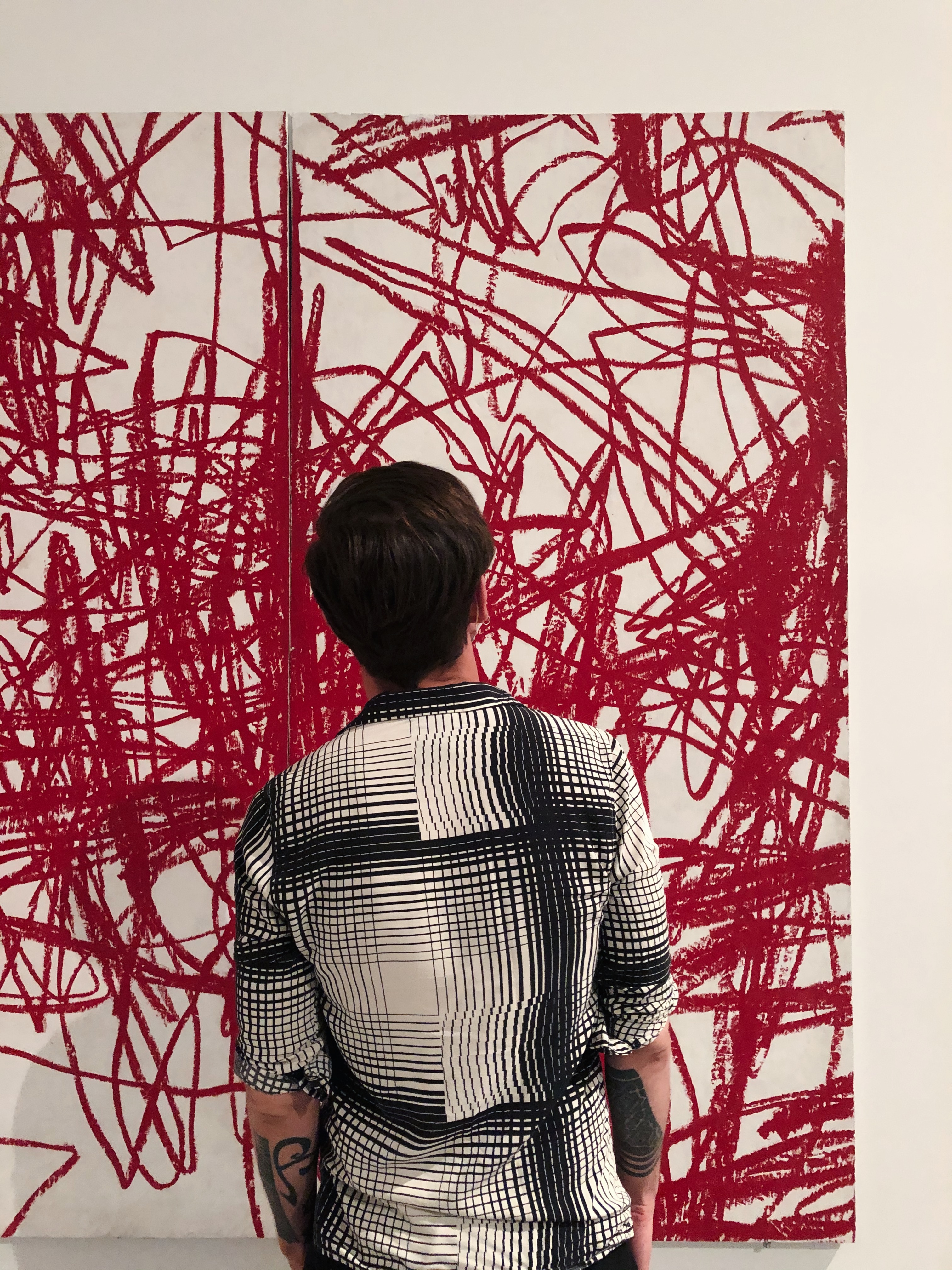 Wystawa //Dialog z przestrzenią//, Otto Zitko, bez tytułu, 1995, Kolekcja MOCAK-u, fot. Dział Promocji, MOCAK