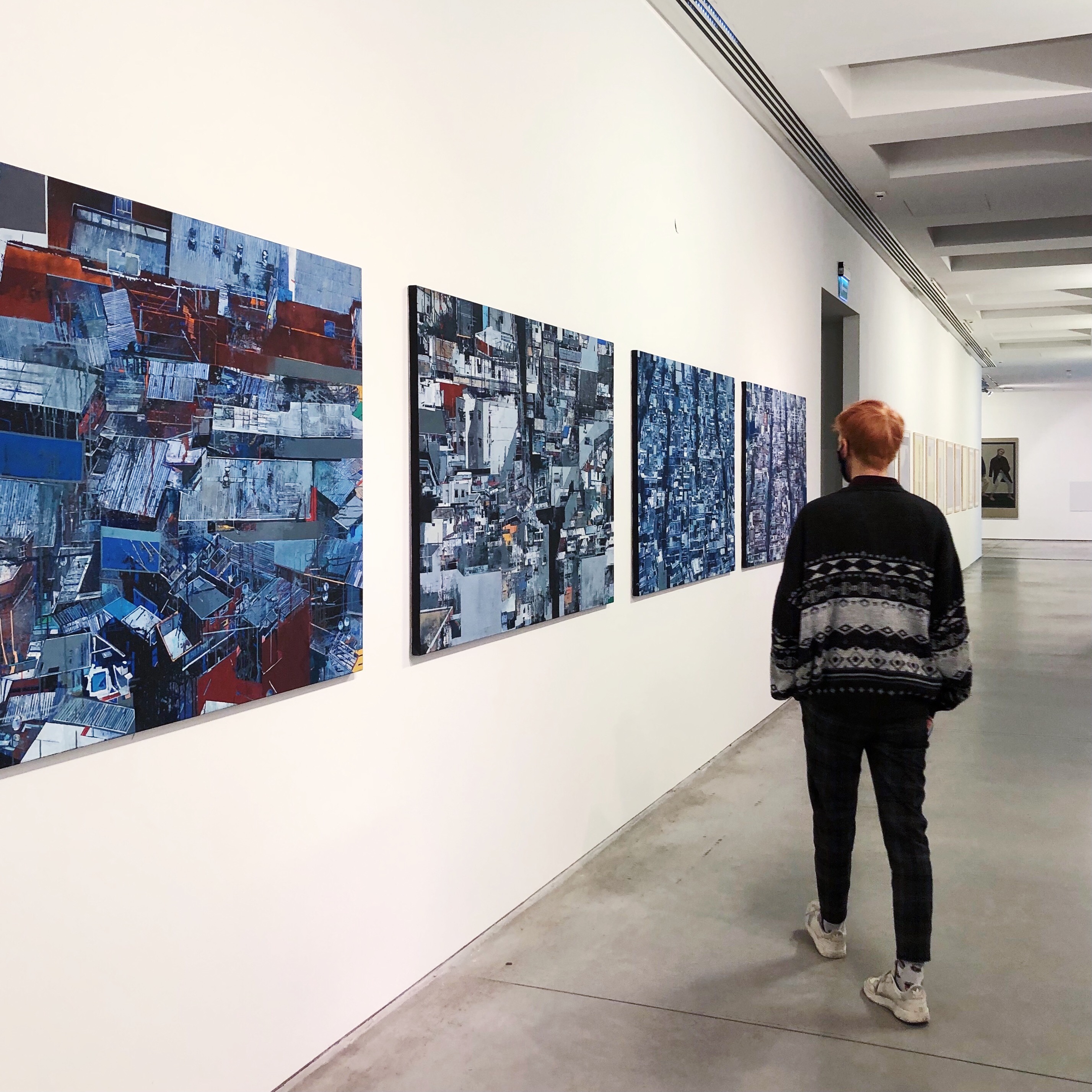 Exhibition //Artists from Krakow: The Generation 1950–1969//, works by Artur Przebindowski, photo: Promotion Department, MOCAK