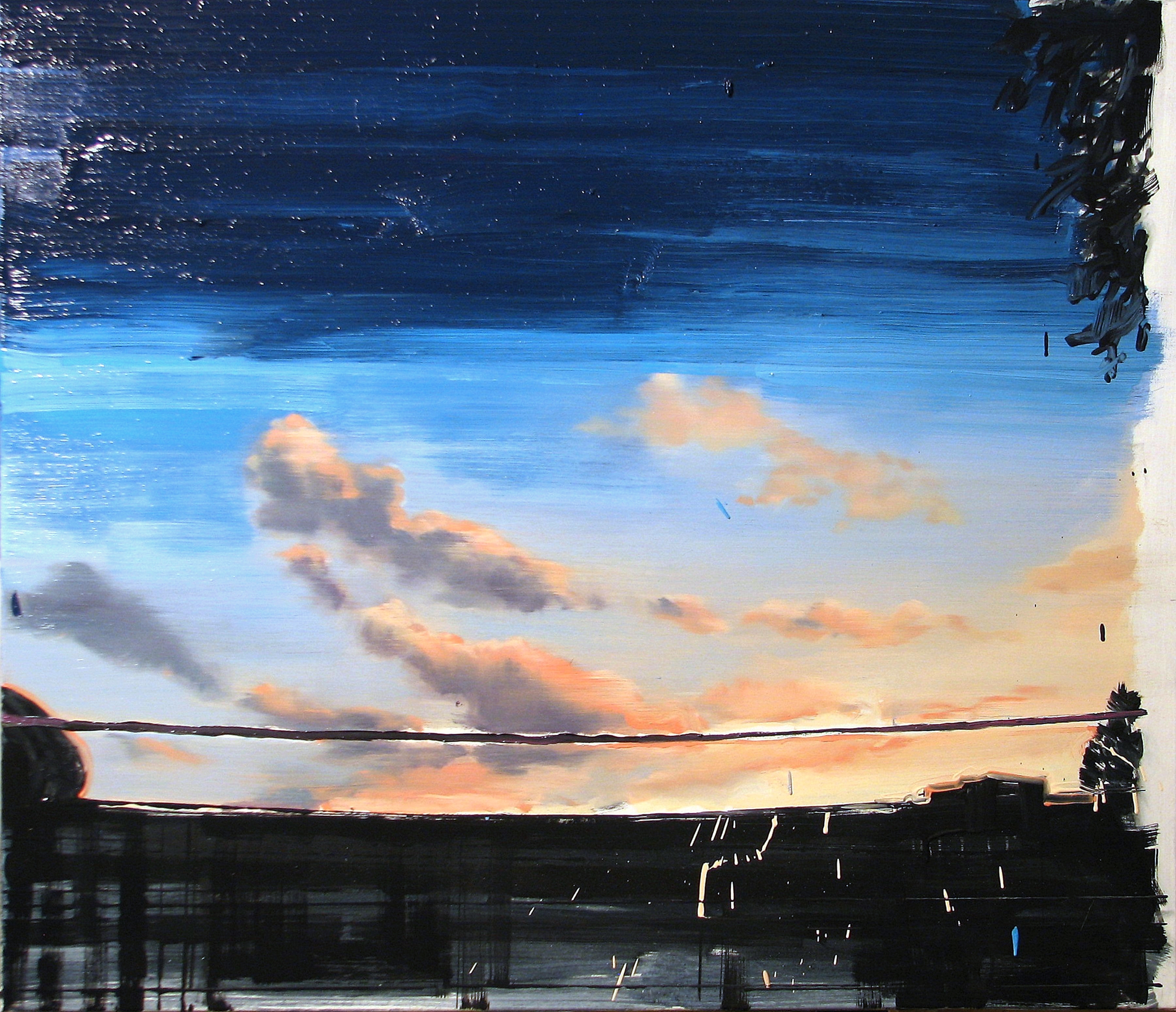 Robert Bubel, //Waiting for a Miracle//, 2014, oil / canvas, 90 × 105 cm, courtesy R. Bubel