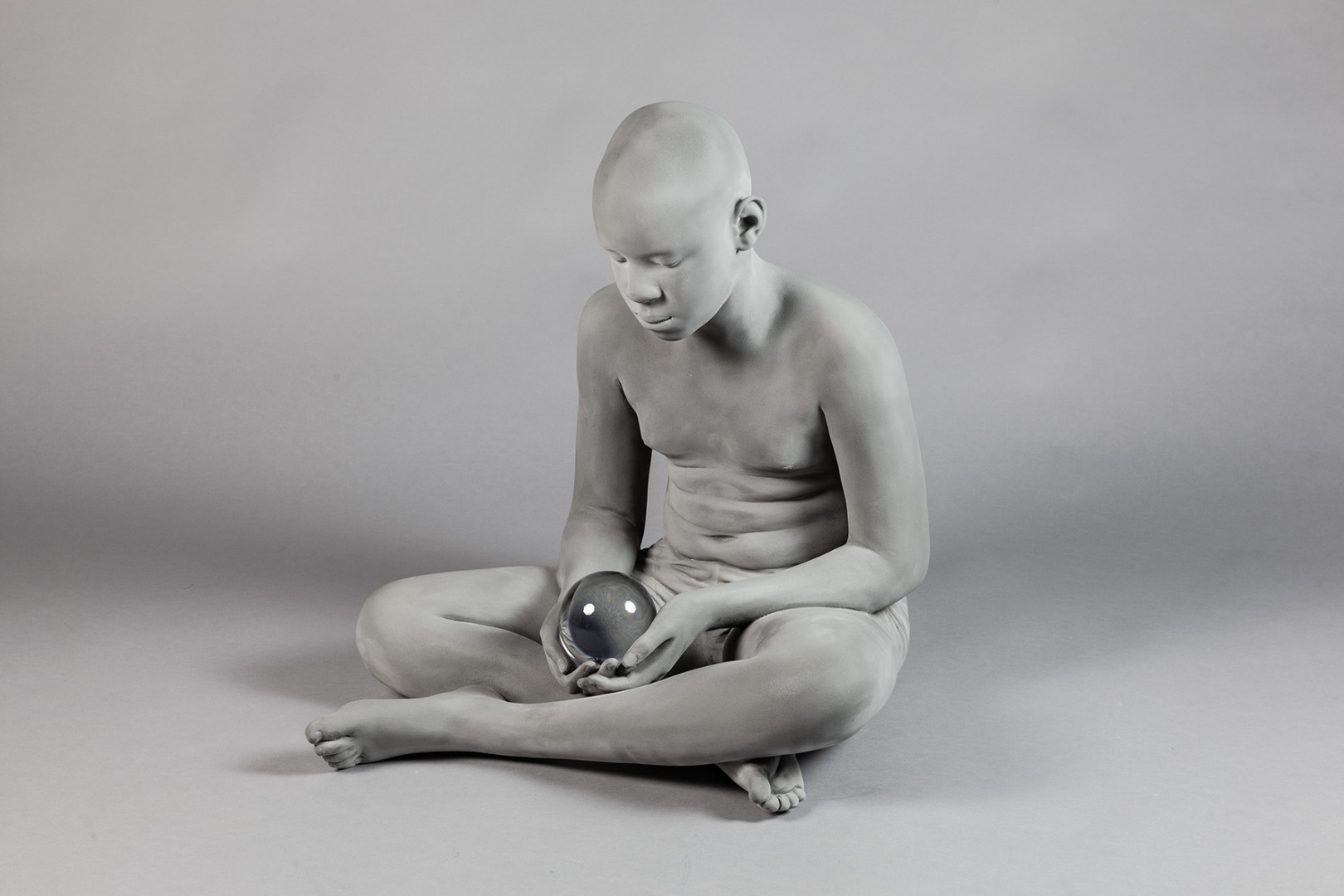 Hans Op de Beeck, //Brian//, 2018, rzeźba, Kolekcja MOCAK-u
