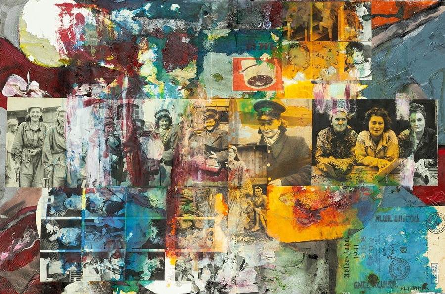 Paweł Althamer, Artur Żmijewski, bez tytułu, 2019, technika mieszana, 53,8 × 81,7 cm, courtesy P. Althamer / A. Żmijewski, Fundacja Galerii Foksal