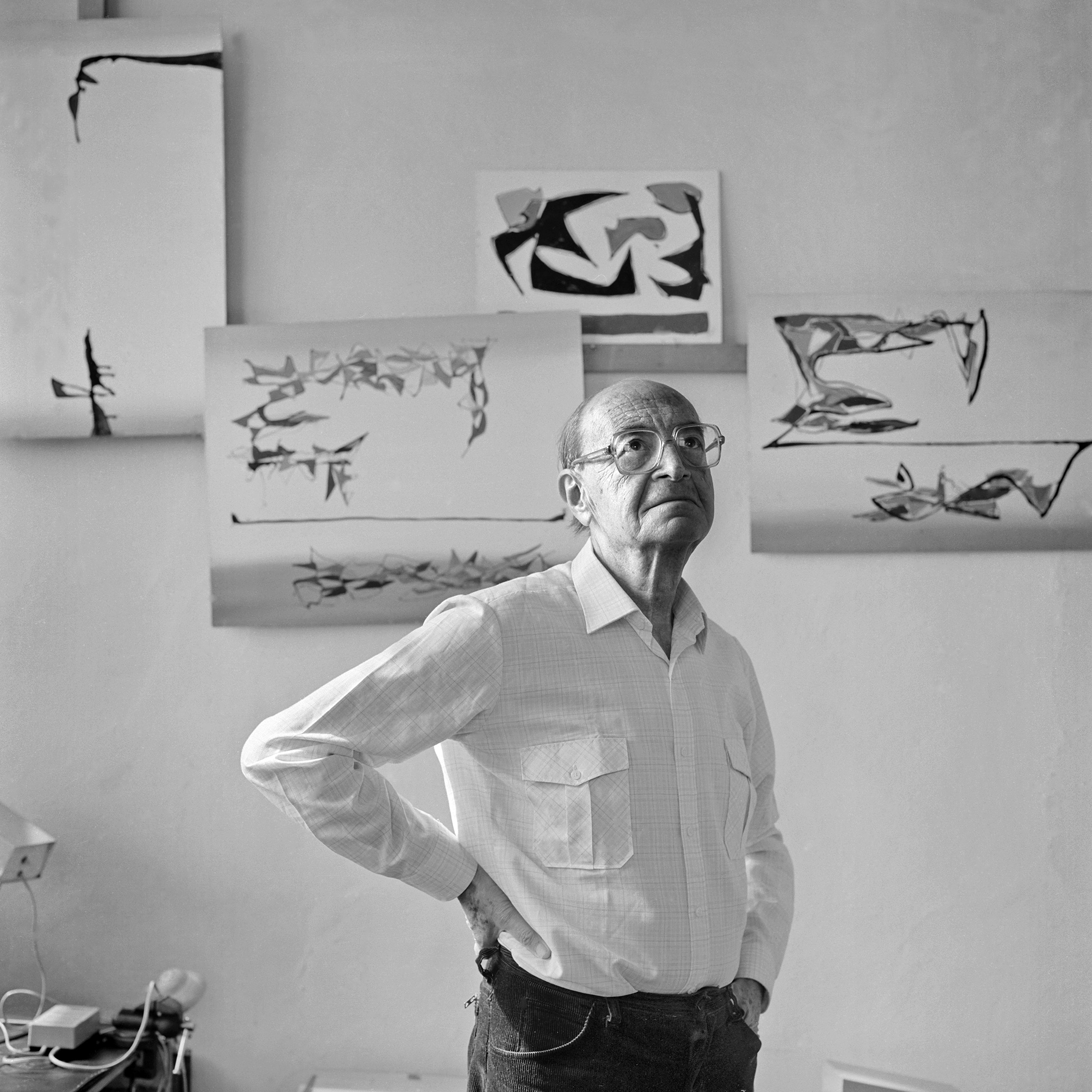 Marian Eile, 1983, fot. Wojciech Plewiński, courtesy W. Plewiński