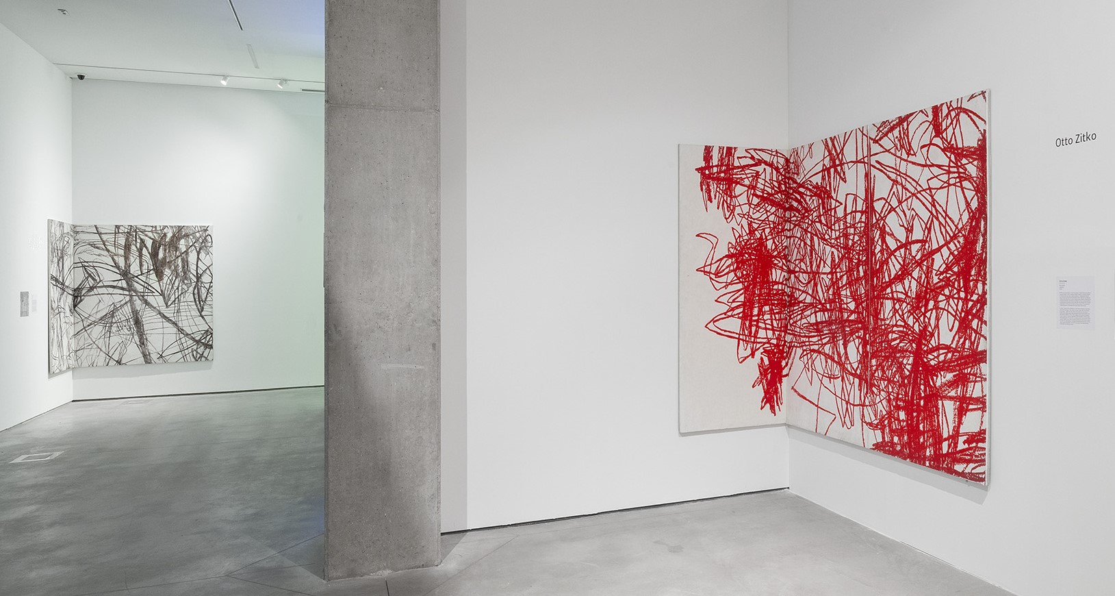 Wystawa //Dialog z przestrzenią//, Otto Zitko, bez tytułu, 1995, Kolekcja MOCAK-u, fot. Dział Promocji, MOCAK