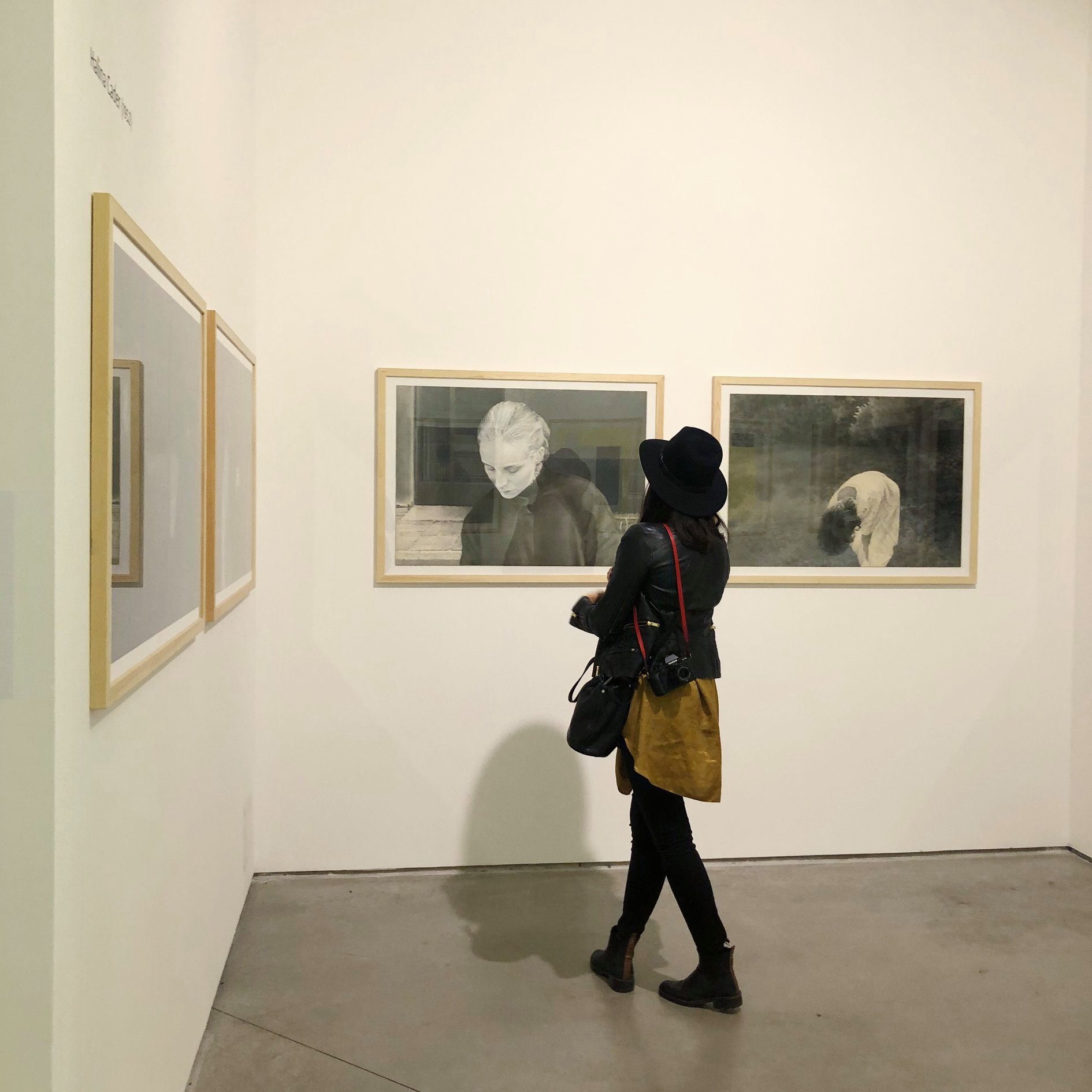 Wystawa //Artyści z Krakowa. Generacja 1950 – 1969//, widoczne prace Haliny Cader, fot. Dział Promocji, MOCAK