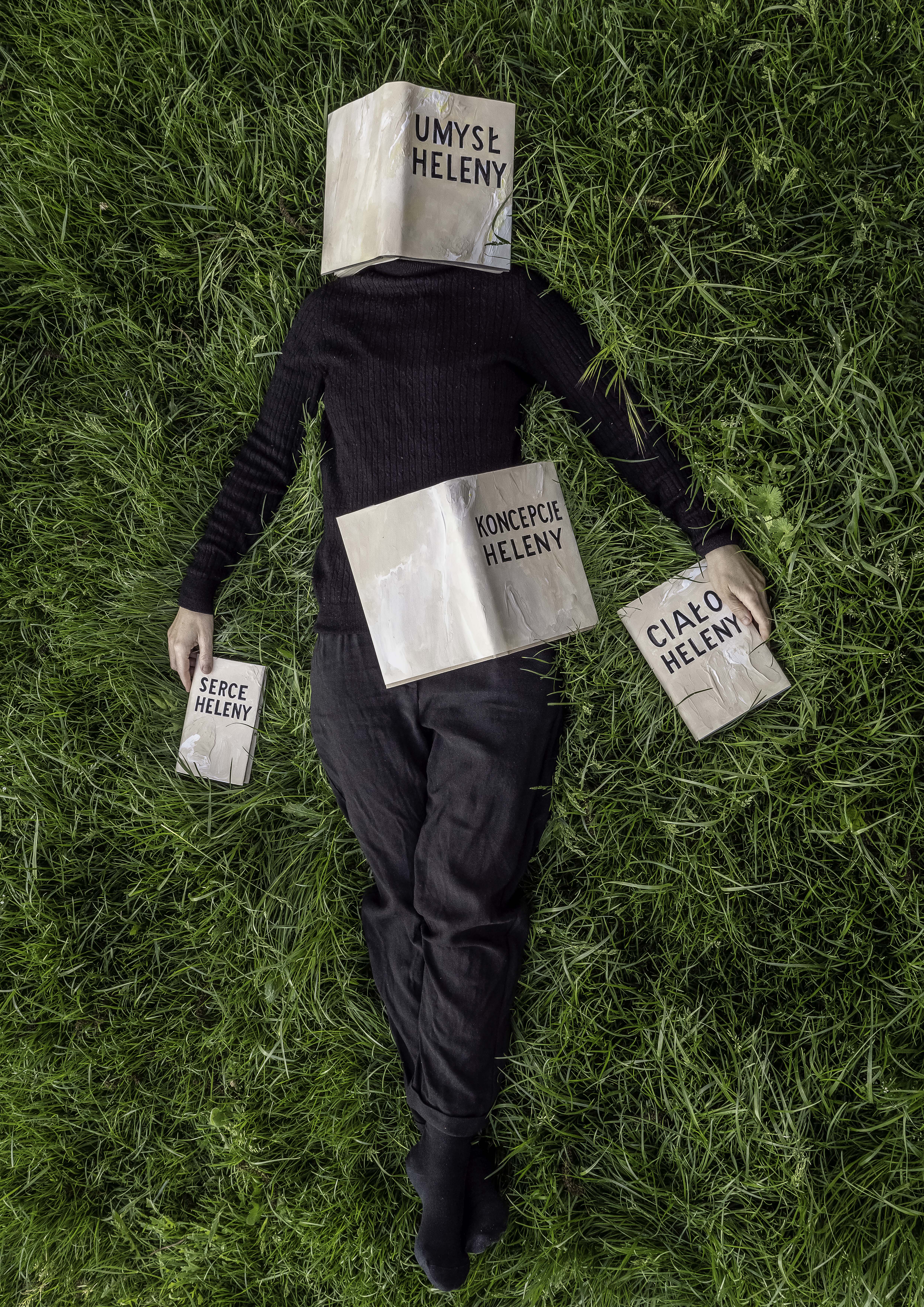 Jadwiga Sawicka, from the series //New Books / All of Helena//, 2020, digital photograph, courtesy J. Sawicka