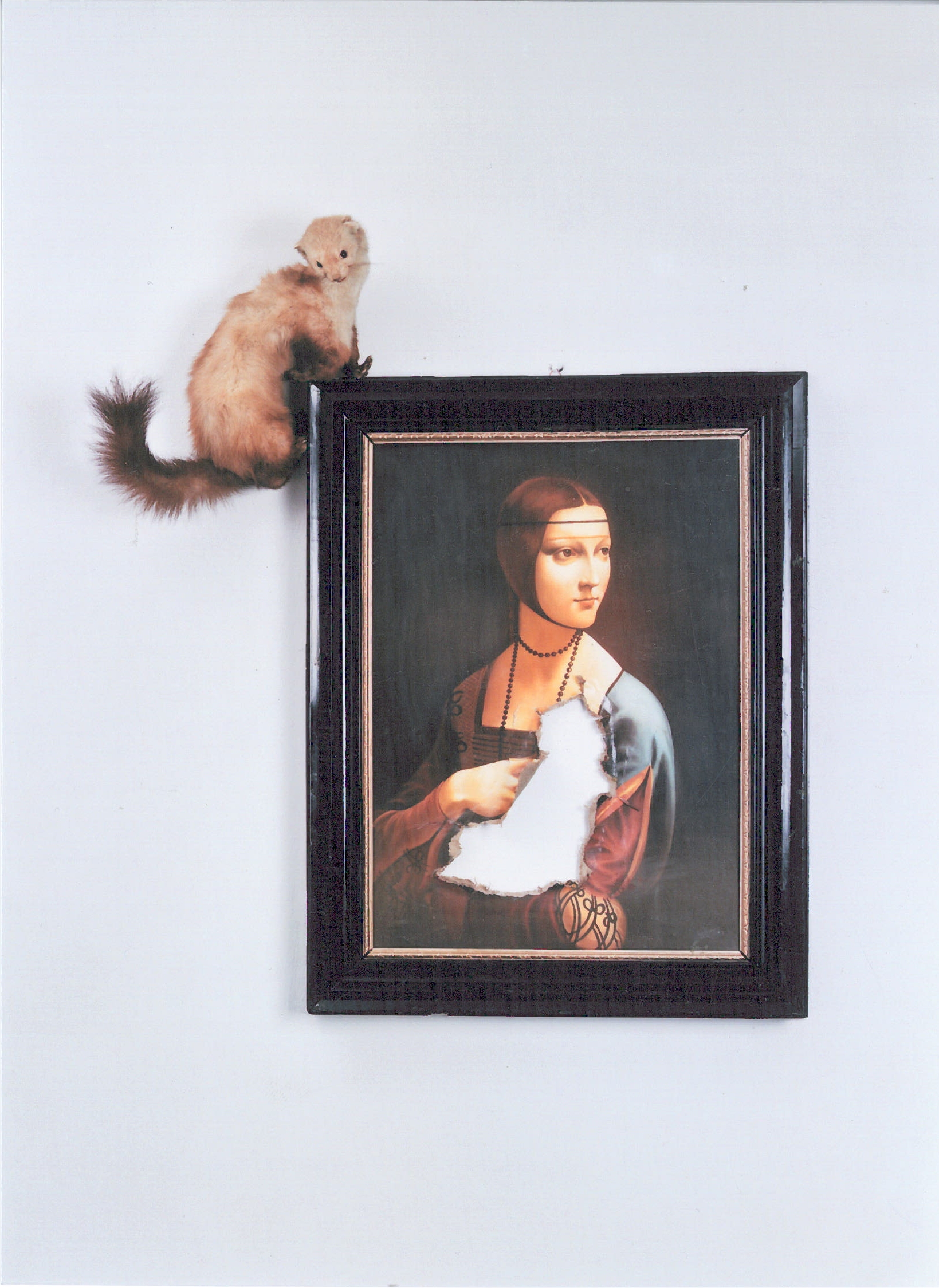 Jerzy Kosałka, //Żegnam państwa// , 2004, technika własna, Kolekcja MOCAK-u