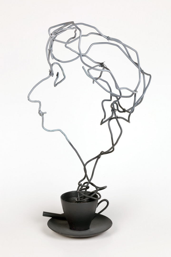 Krzysztof M. Bednarski, //Projekt nagrody Wisławy Szymborskiej (dla fundacji jej imienia)//, 2003, rzeźba, Kolekcja MOCAK-u