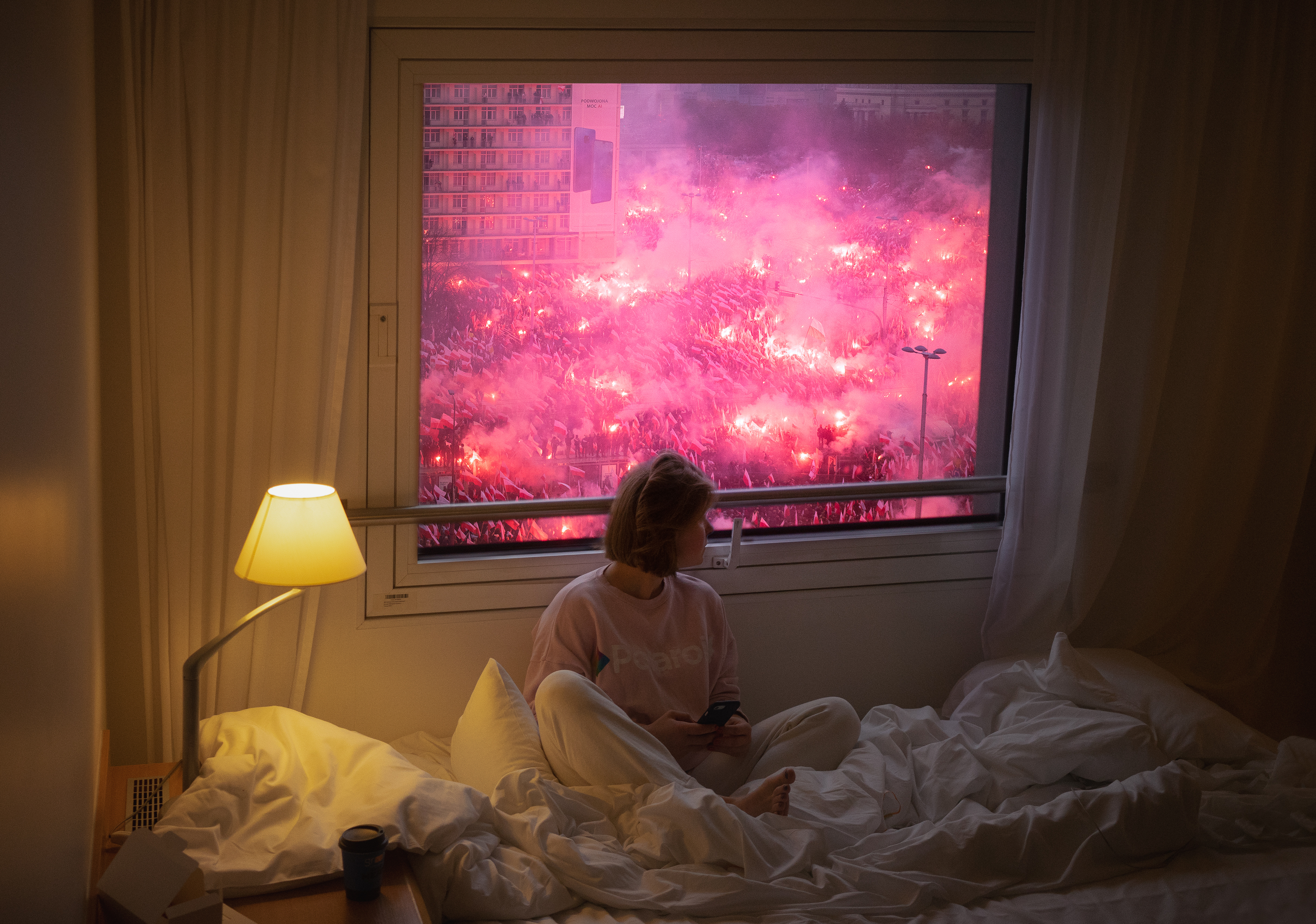 Ada Zielińska, //Dzień niepodległości//, 2018, fotografia, 70 × 100 cm, courtesy galeria Propaganda
