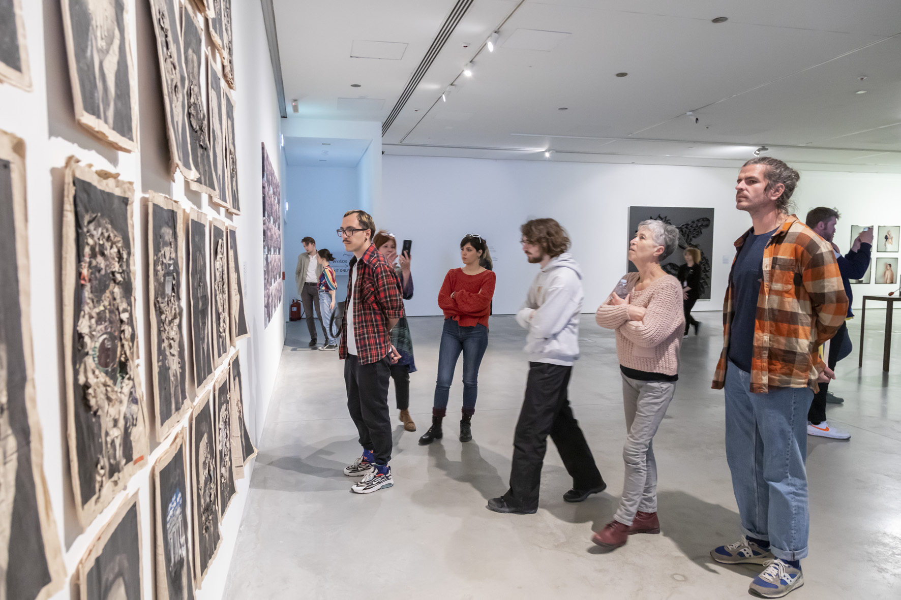 View from the //Politics in Art// exhibition, photo: R. Sosin