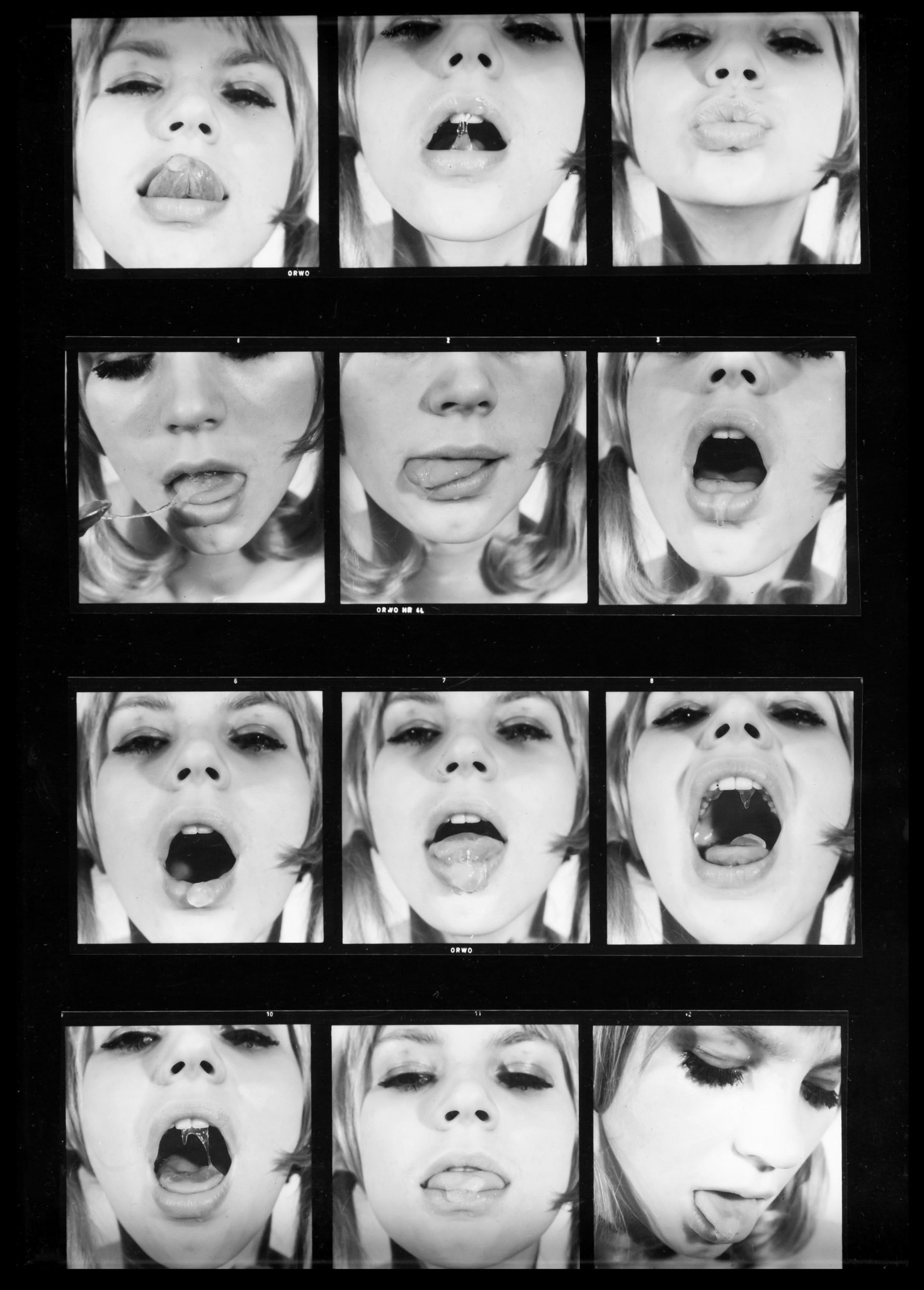 Natalia LL, bez tytułu, z cyklu //Sztuka konsumpcyjna//, 1972, fotografia, 30 × 21,5 cm, Kolekcja MOCAK-u