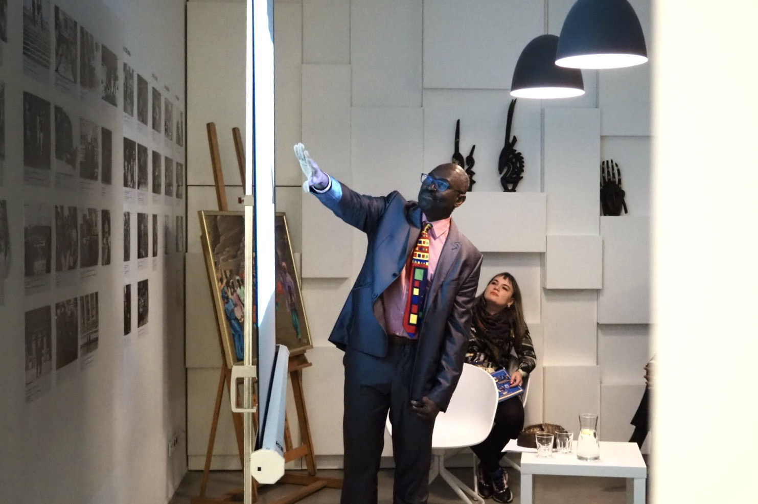 Meeting with Seydou Zan Diarra, photo: P. Ornatowska