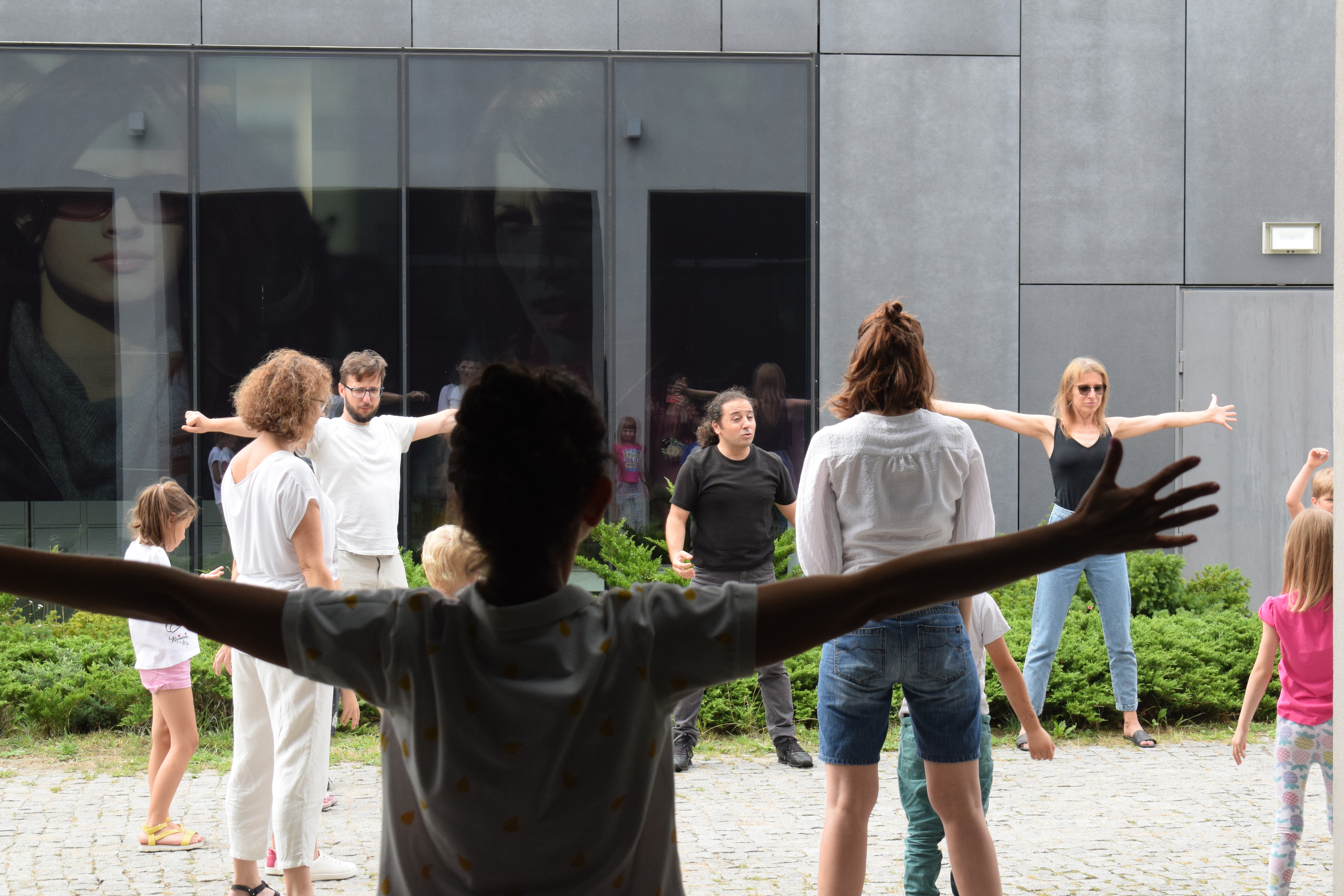 Workshop with Wassim Ibrahim, photo: K. Homoncik