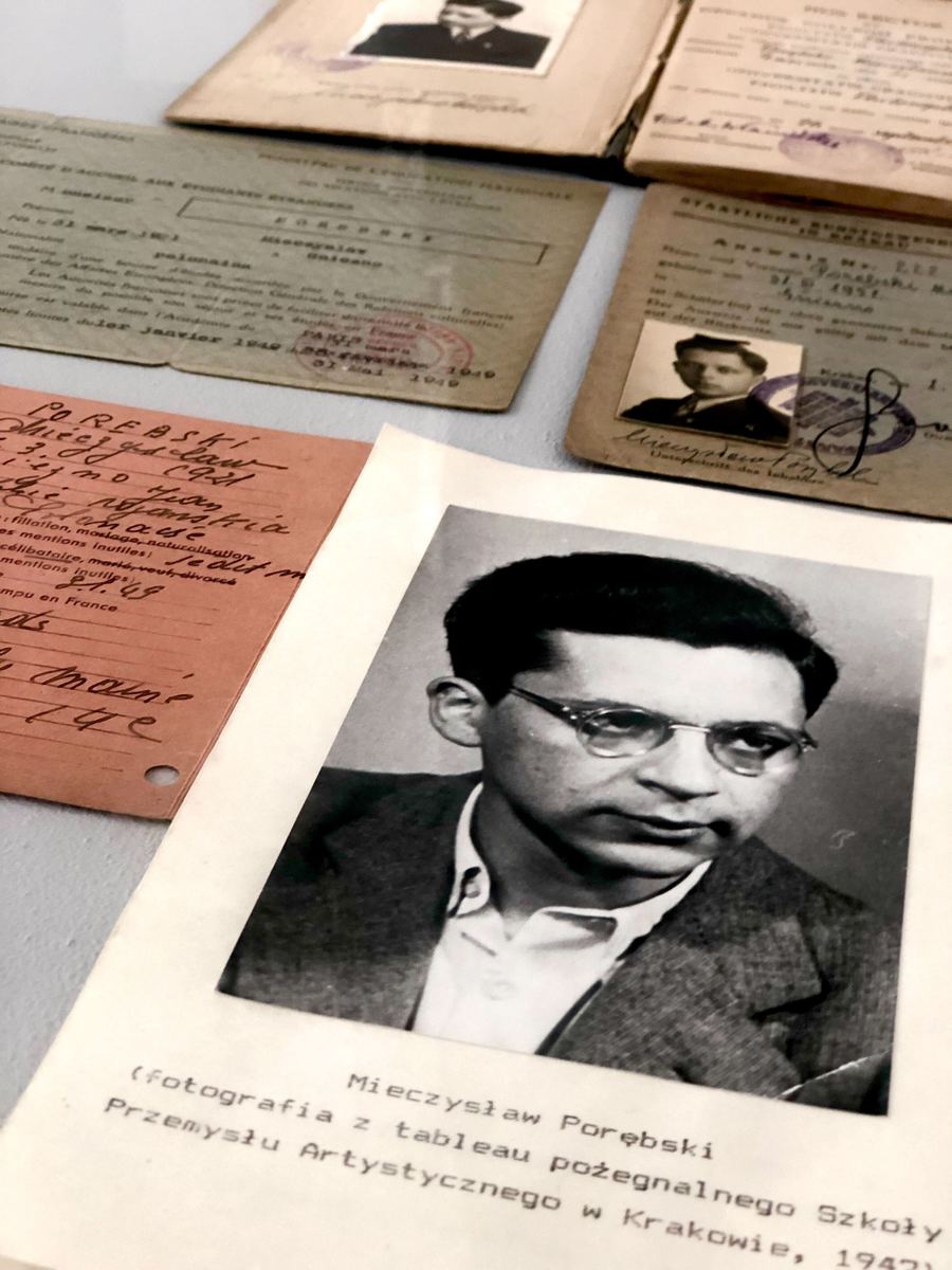 Prywatne memorabilia Mieczysława Porębskiego, fot. Dział Promocji, MOCAK