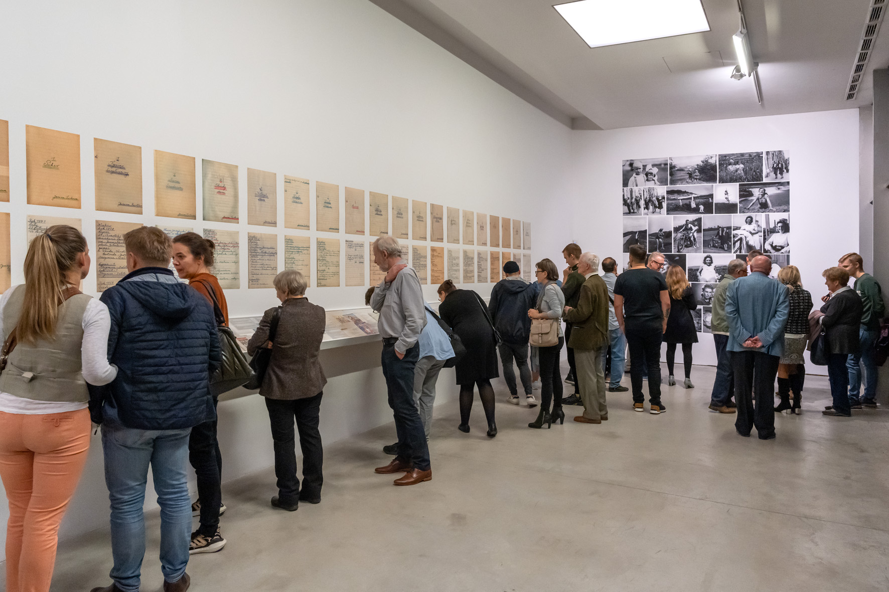 Exhibition of Janina Turek //Life Recorded in 745 Notebooks//, photo: R. Sosin