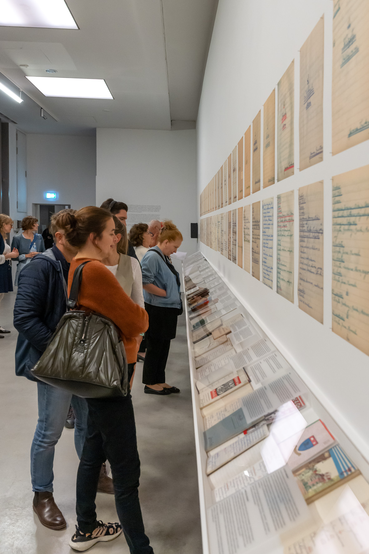 Exhibition of Janina Turek //Life Recorded in 745 Notebooks//, photo: R. Sosin