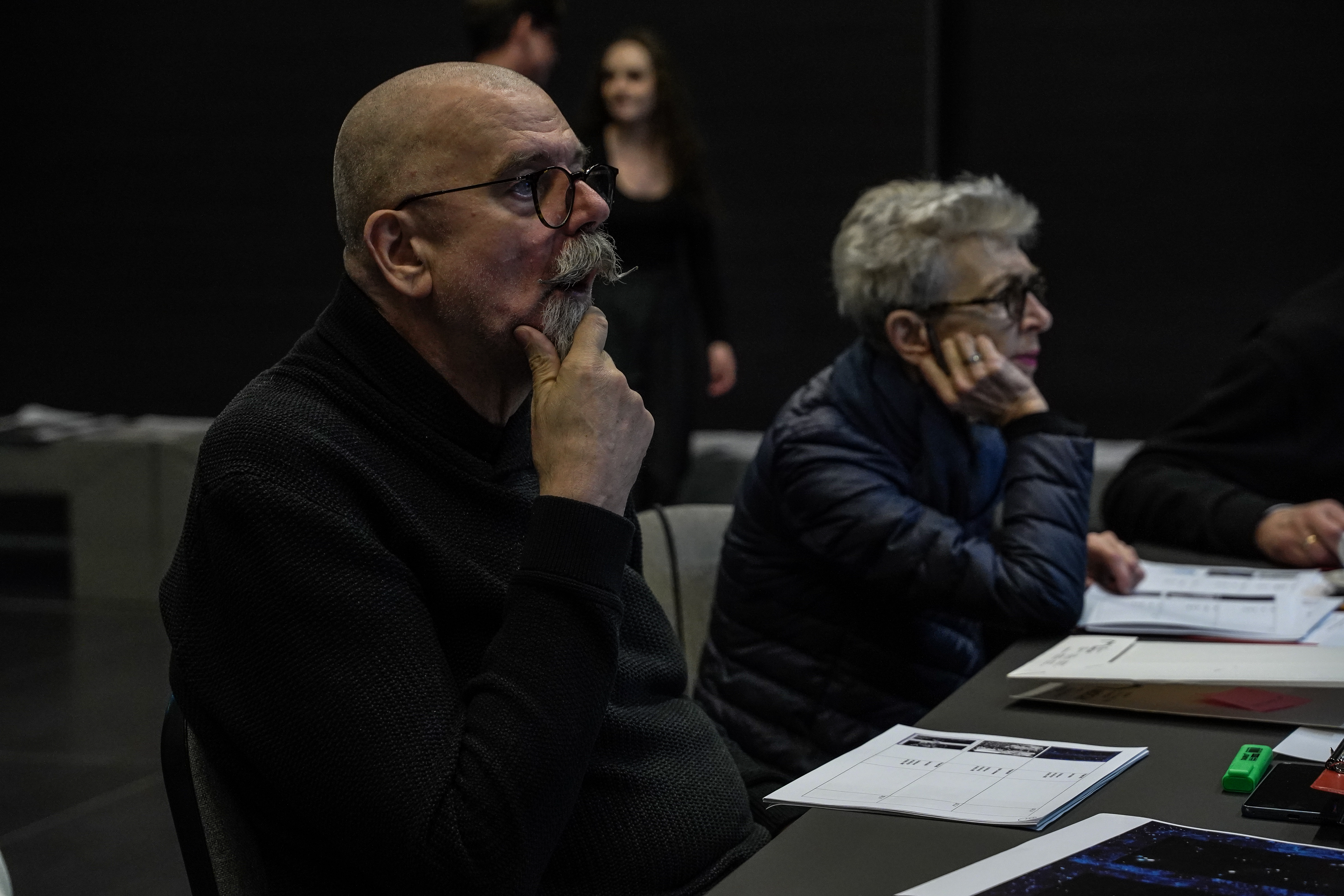 prof. dr hab.  Andrzej Bednarczyk w trakcie obrad konkursu OKNOPLAST FOR ART, fot. F. Gąsiorowski
