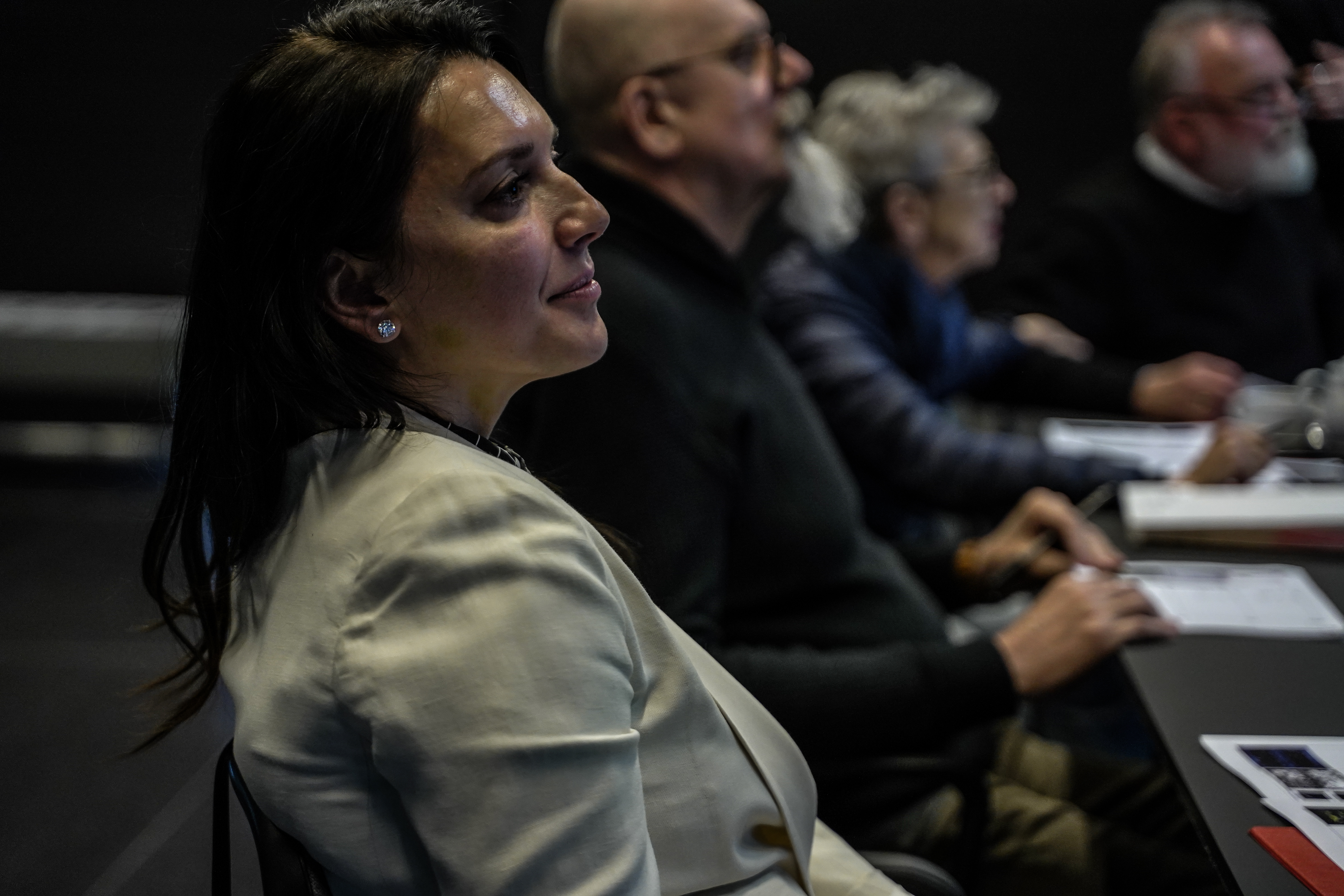 Edyta Kurpiel-Placek during the deliberations of the OKNOPLAST FOR ART competition, photo: F. Gąsiorowski