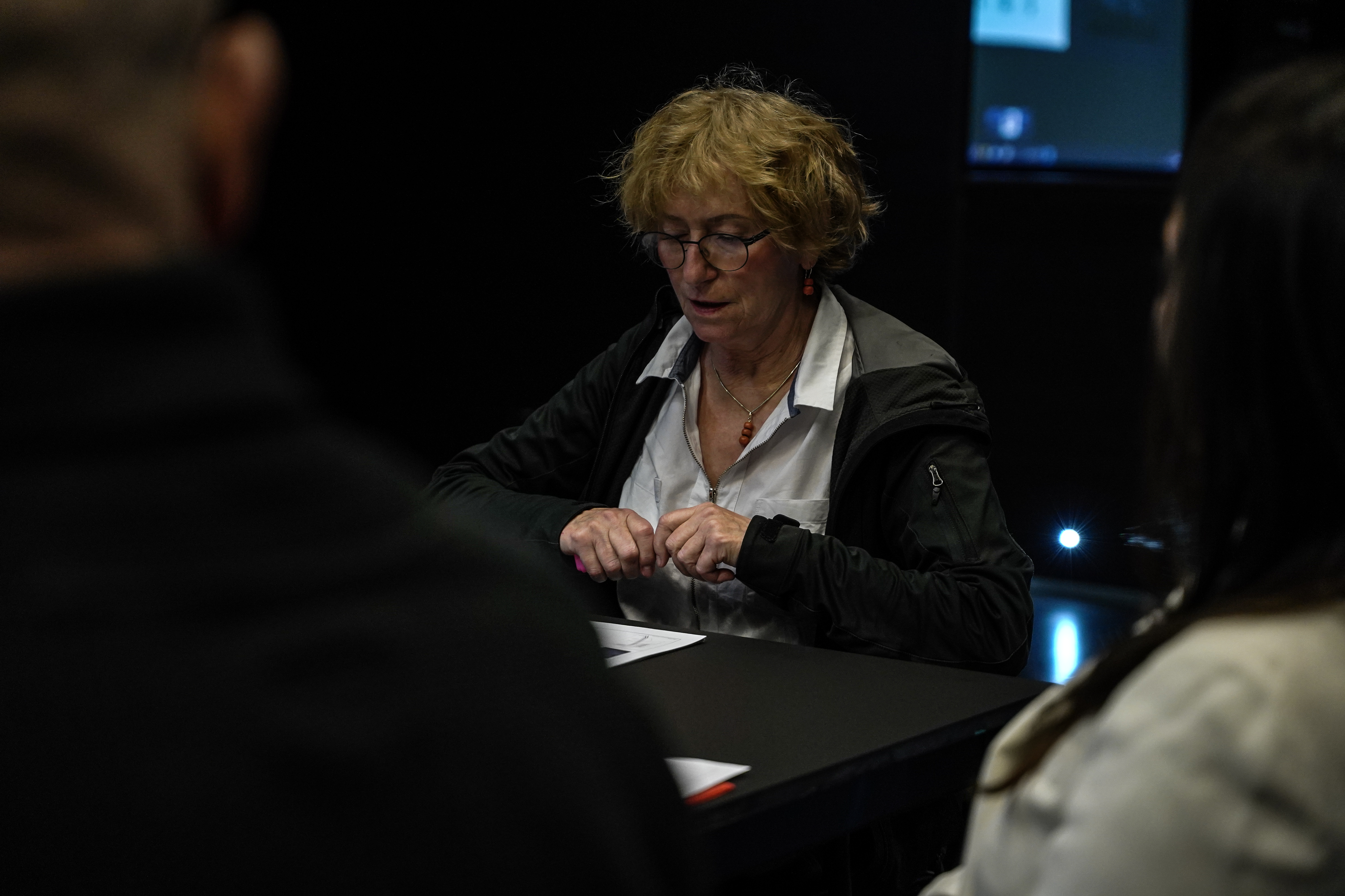 Maria Anna Potocka during the deliberations of the OKNOPLAST FOR ART competition, photo: F. Gąsiorowski