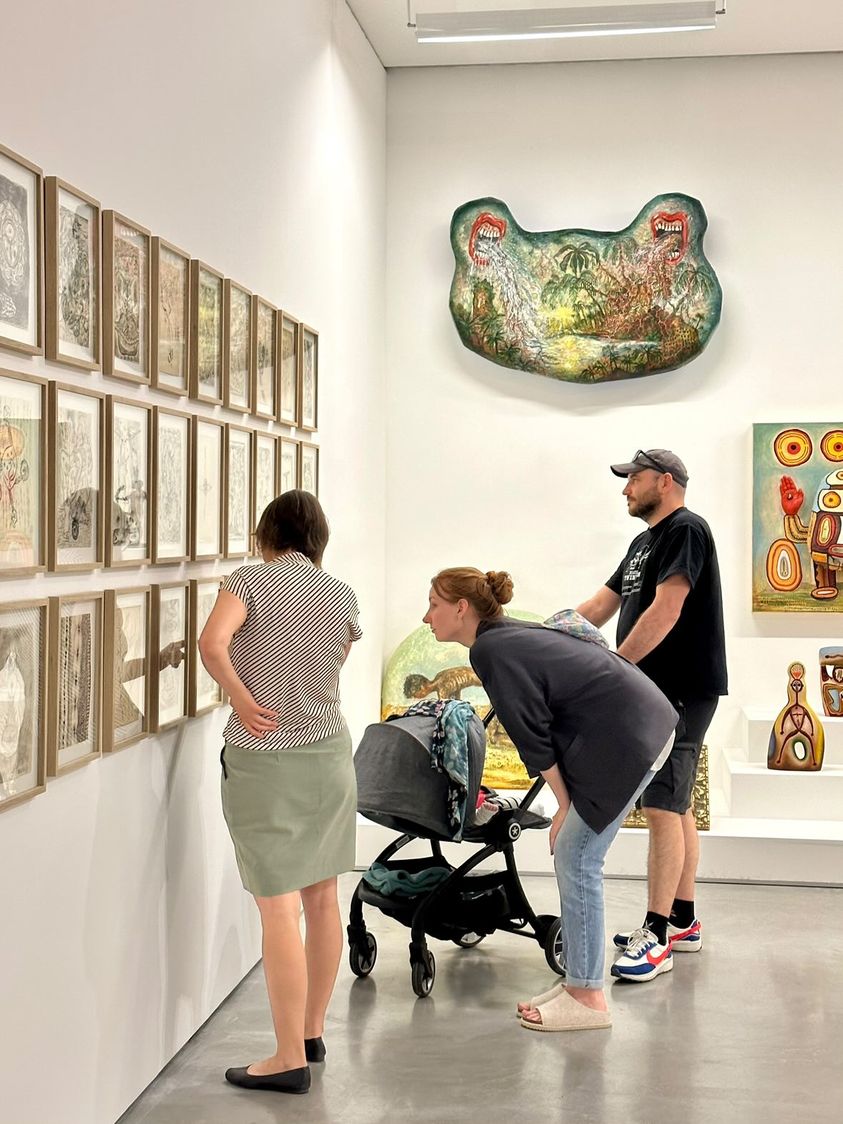 Fragment wystawy Jakuba Juliana Ziółkowskiego //Jesteście moi//, fot. Dział Promocji, MOCAK