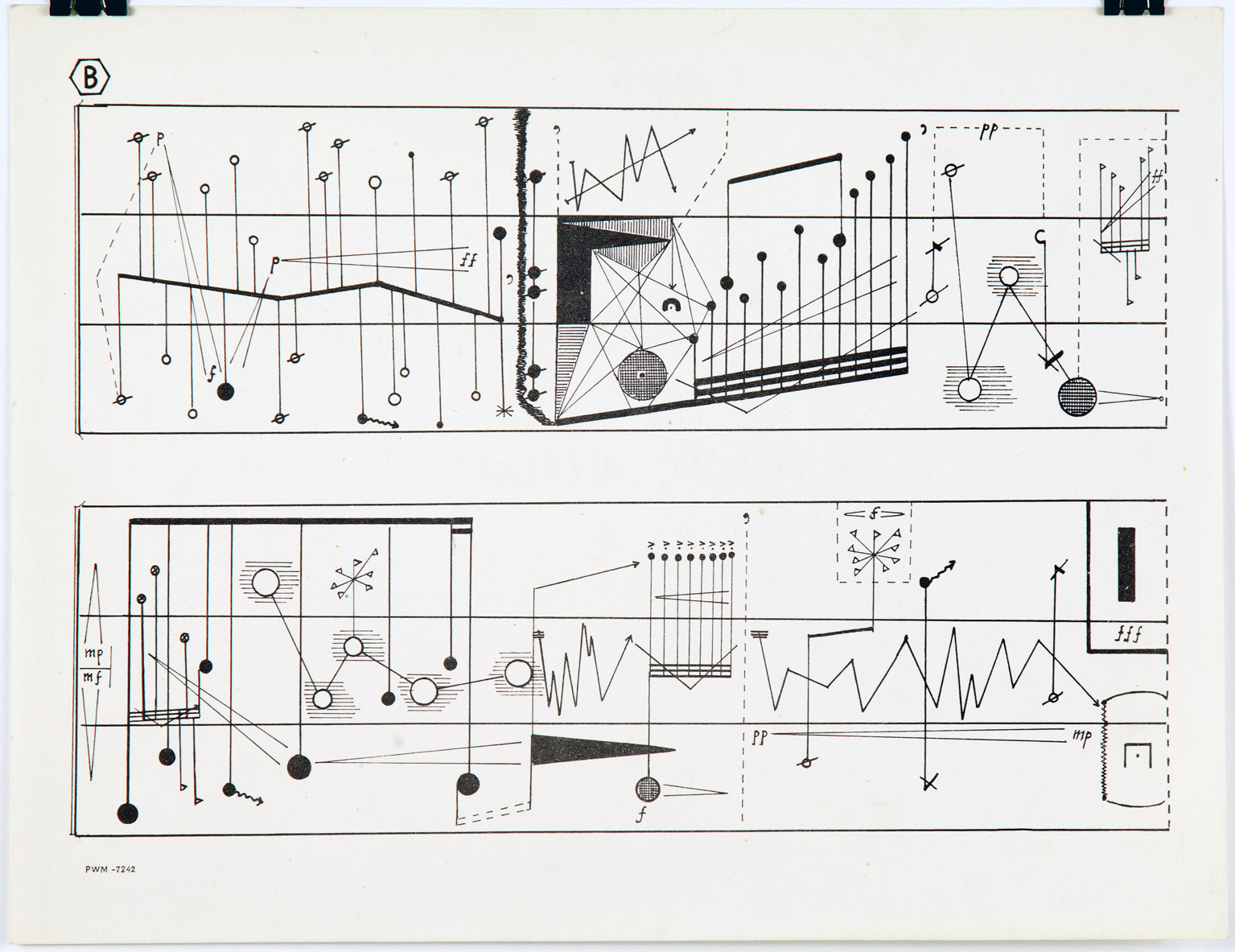 Adam Walaciński, //Allaloa//, ok. 1985, odbitka ksero, 23,5 × 30,5 cm (× 3), Kolekcja MOCAK-u
