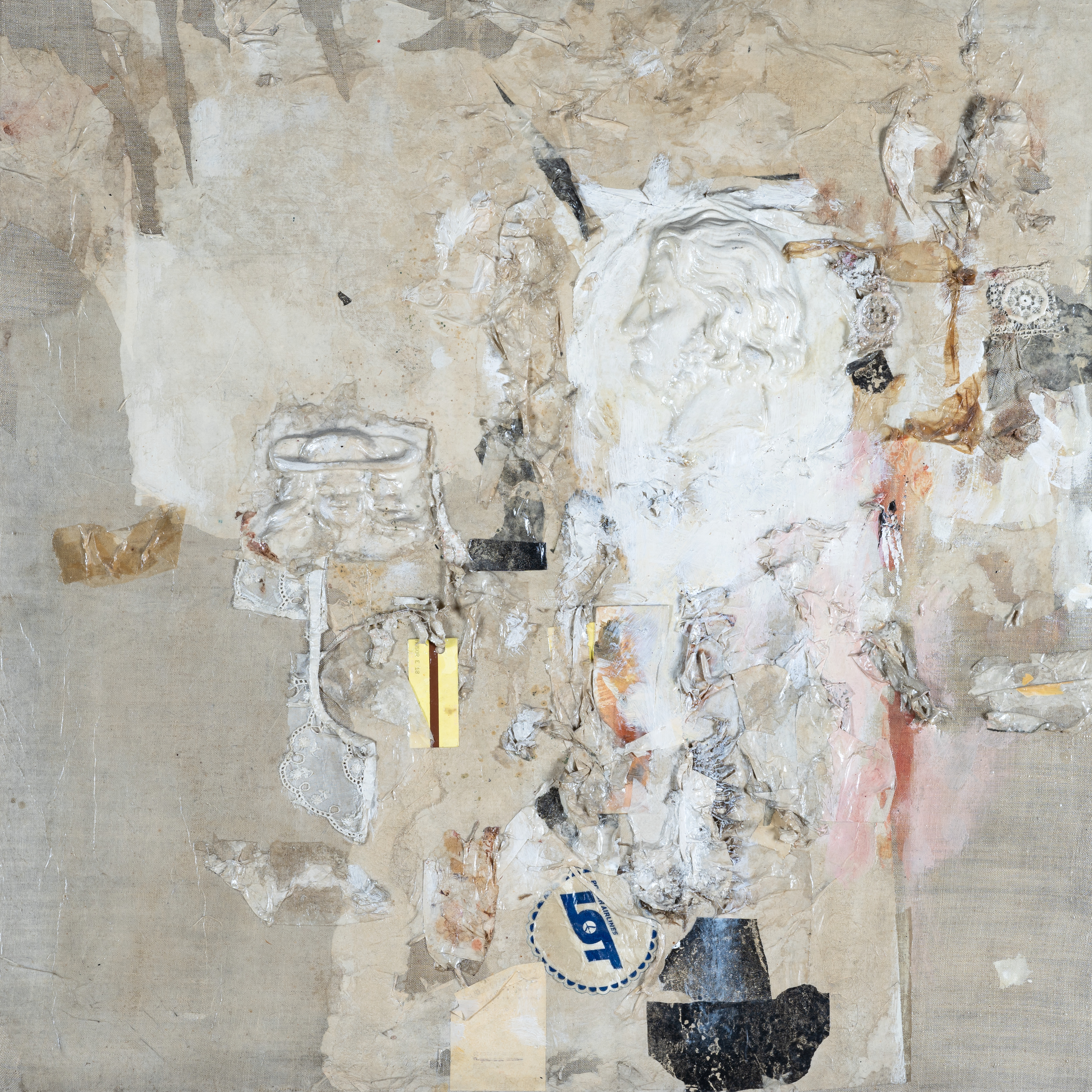 Teresa Rudowicz, bez tytułu, 1994, technika mieszana, 68,5 × 68 cm, kolekcja prywatna, fot. R. Sosin