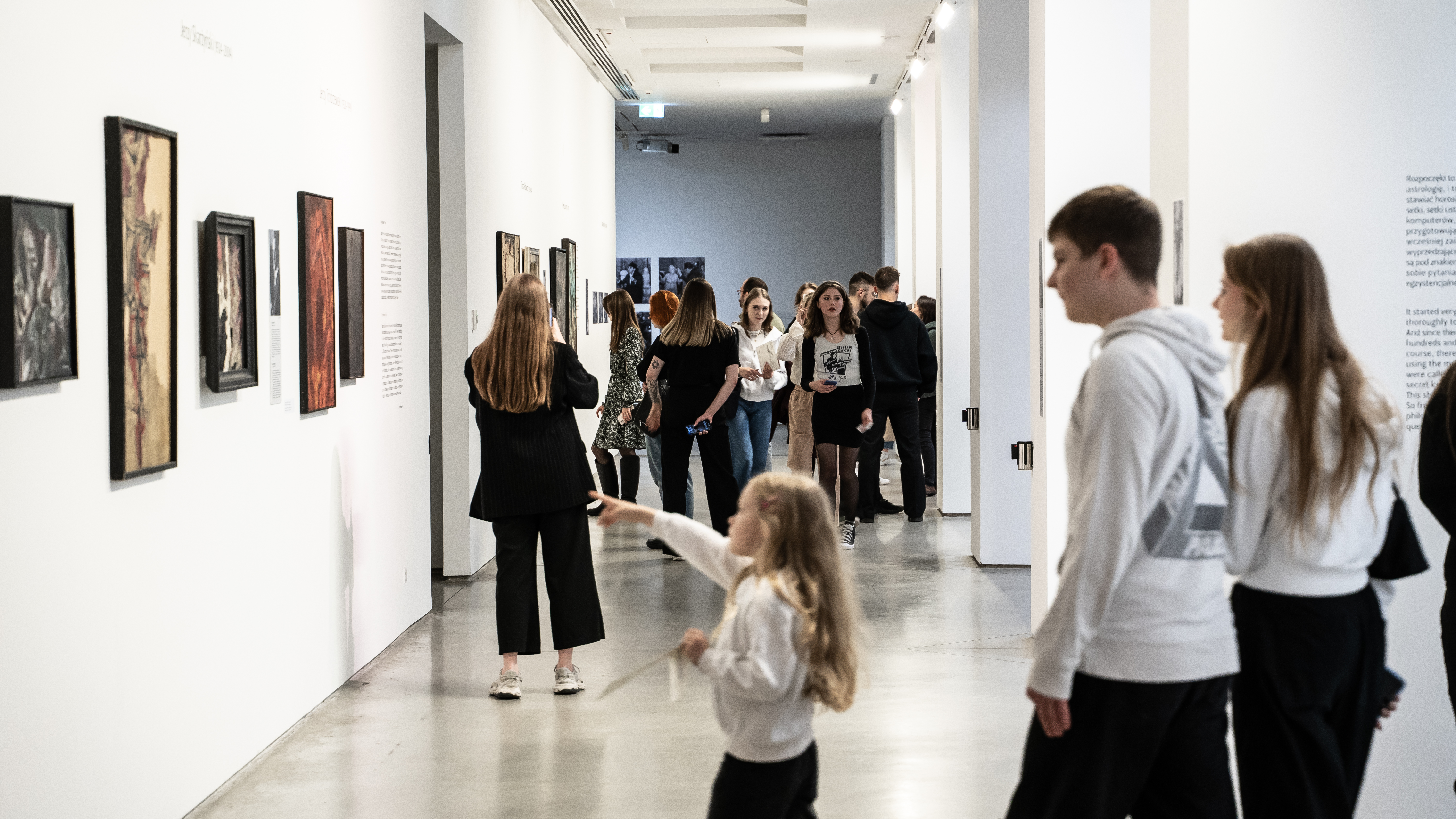 Wystawa //Artyści z Krakowa. II Grupa Krakowska//, fot. F. Gąsiorowski