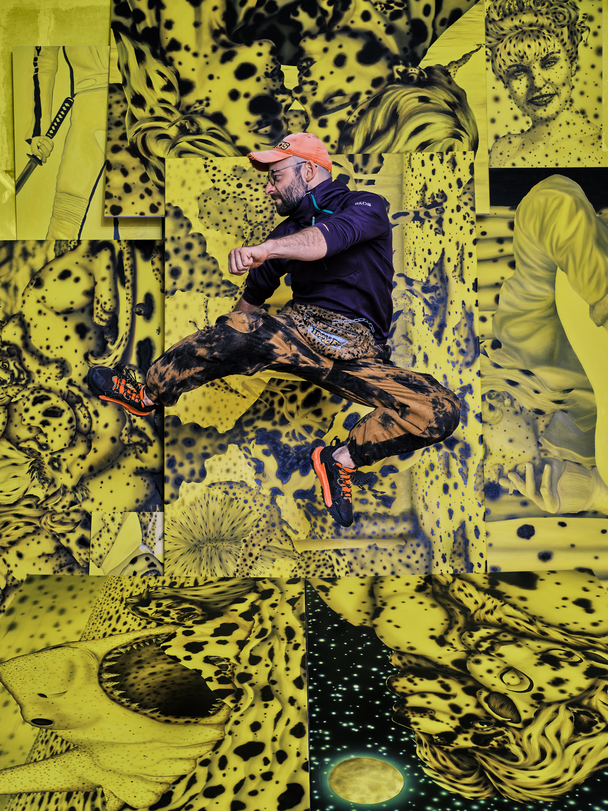 Dawid Czycz, z cyklu //Sztuka to ja//, fot. Krzysztof Marchlak, courtesy K. Marchlak