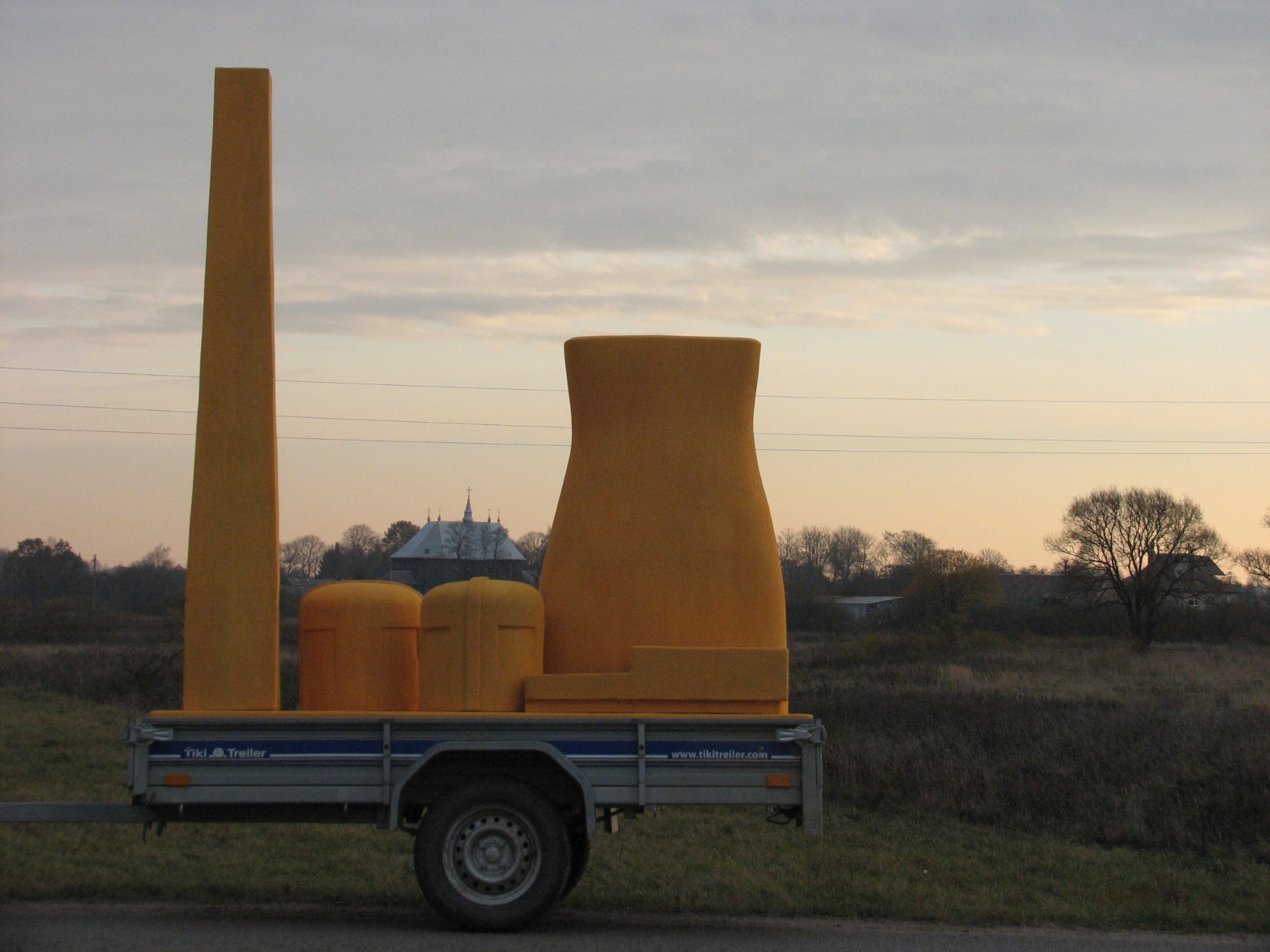 Juozas Laivys, //Nuclear plant in Seda//, 2011, courtesy of the LNMA