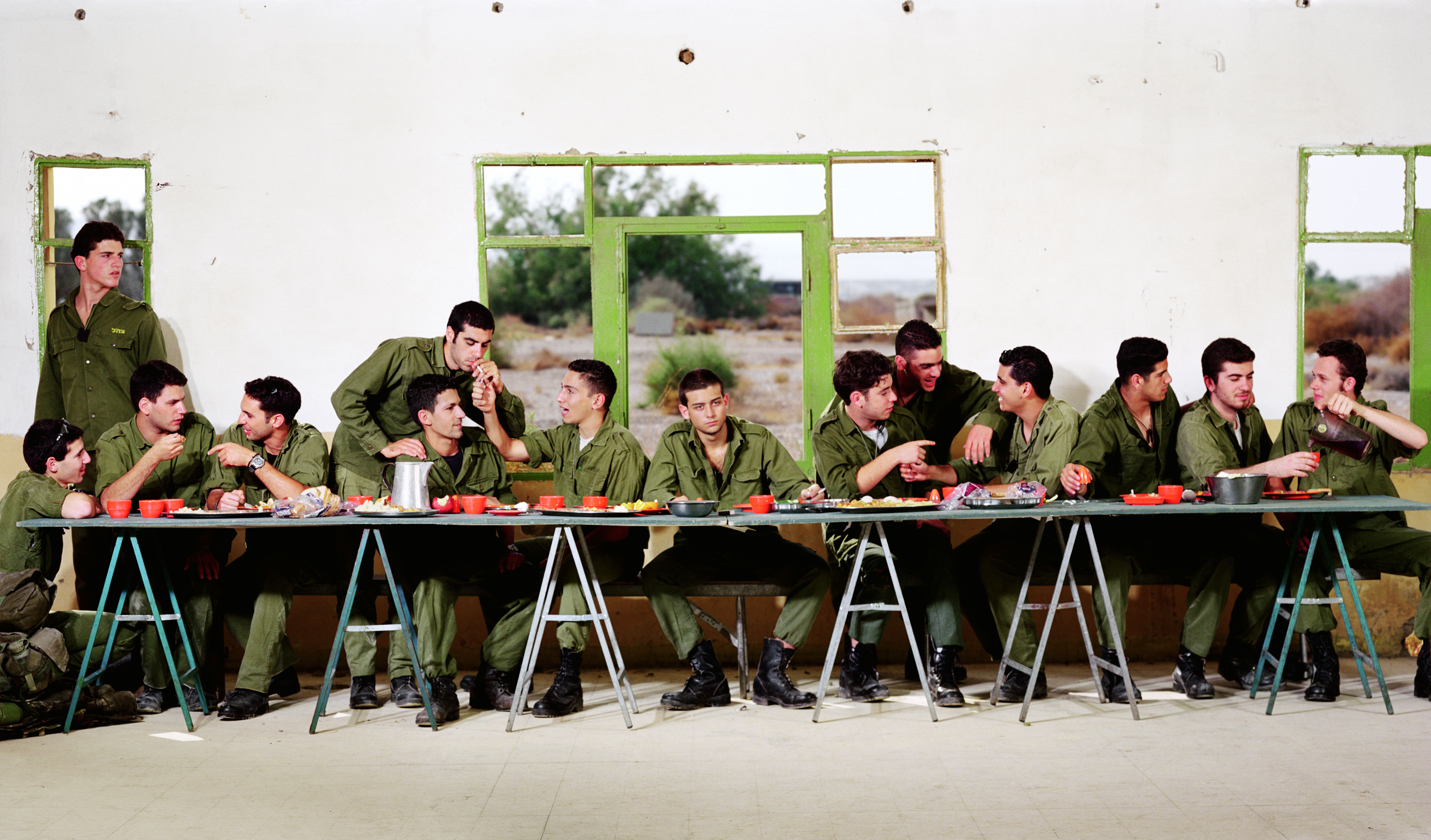 Adi Nes, bez tytułu, 1999, fotografia, 90 × 130 cm, courtesy Praz-Delavallade Paris, Los Angeles