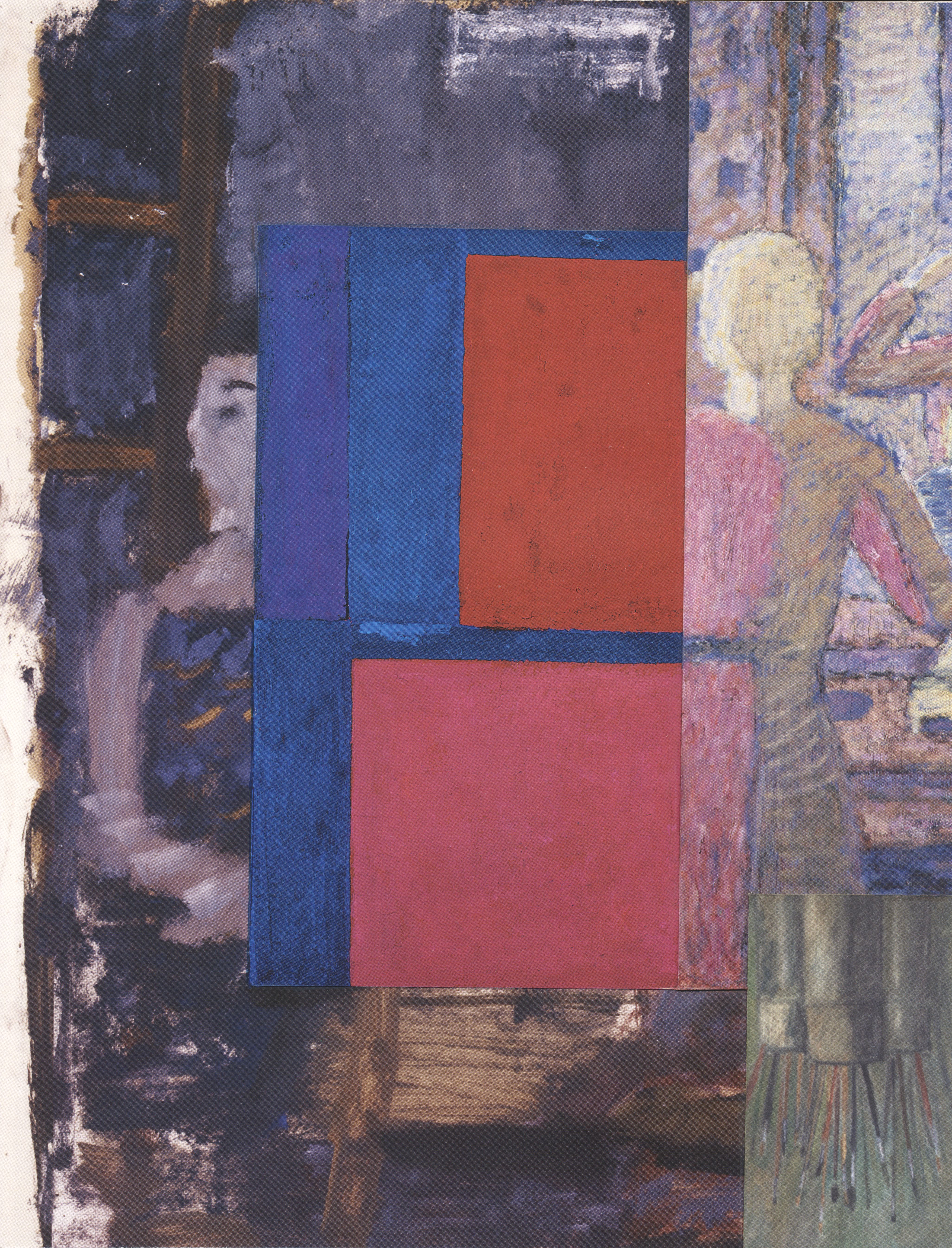 Grzegorz Kozera, z cyklu //Wariacje kapistowskie//, 2024, kolaż / papier, 24,5 × 19 cm, courtesy G. Kozera