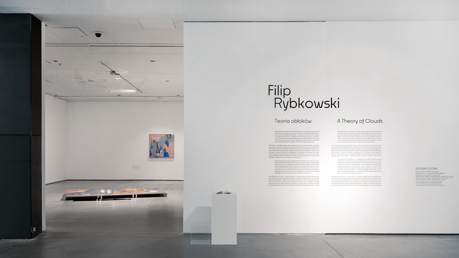//Filip Rybkowski: A Theory of Clouds//, MOCAK, 25 October 2025 – 15 February 2026, photo: R. Sosin