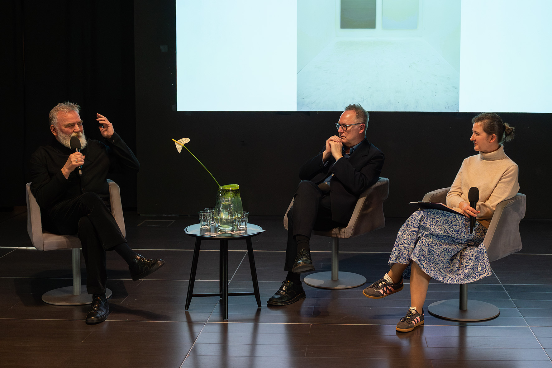 //Sztuka wyboru. Geneza kolekcji Andrzeja i Teresy Starmachów.// Rozmowa z kolekcjonerem. MOCAK, 11.12.2025, fot. Rafał Sosin