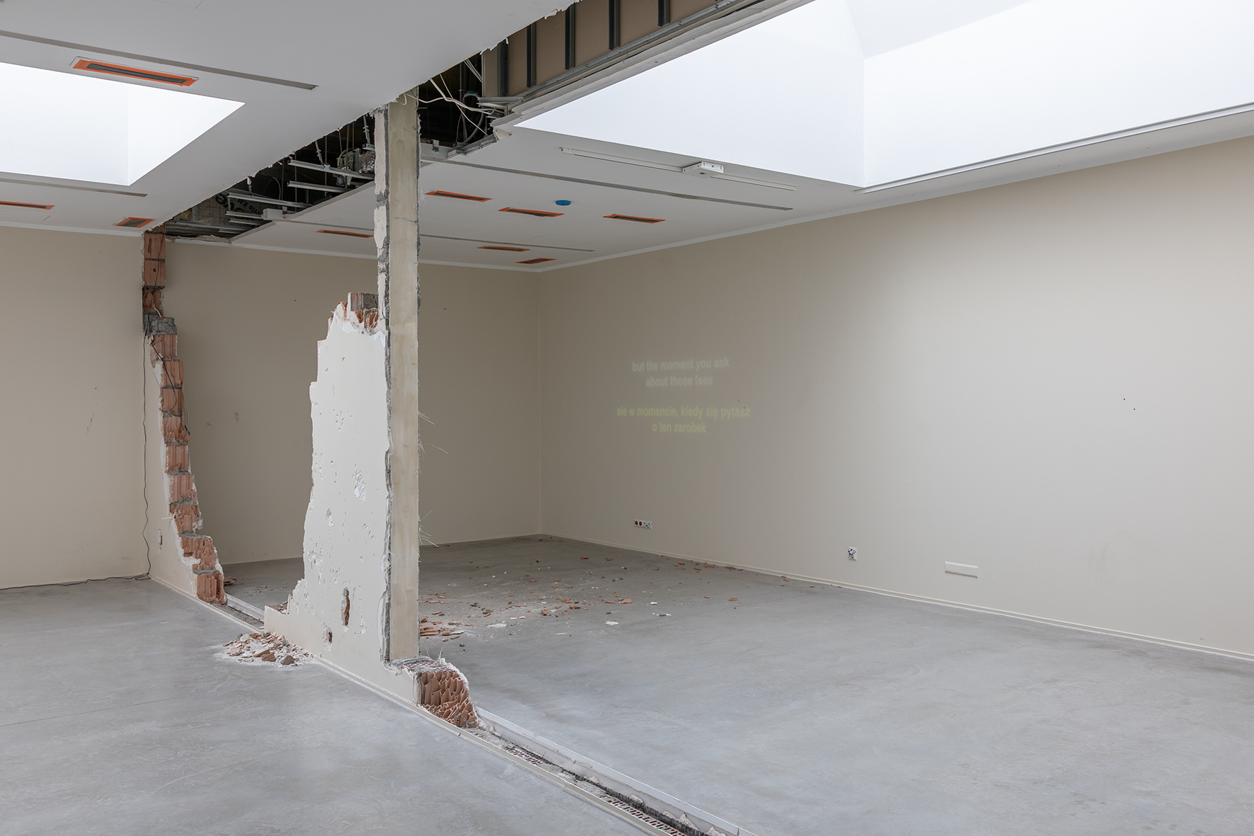 // Marta Romankiv, Dominik Stanisławski, Łukasz Surowiec: Great Job//, MOCAK, 7.March – 12 April 2026, photo: R. Sosin