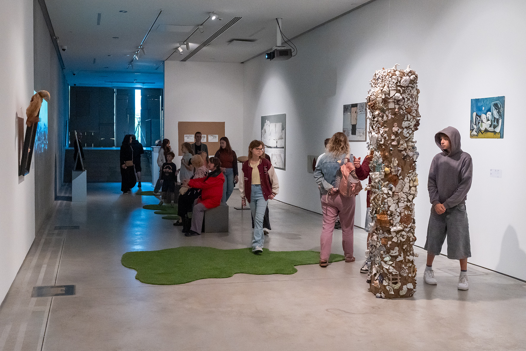 Otwarcie wystawy //Stan posiadania. Topografia kolekcji MOCAK-u. Część I//, 24.7.2026, fot. Rafał Sosin