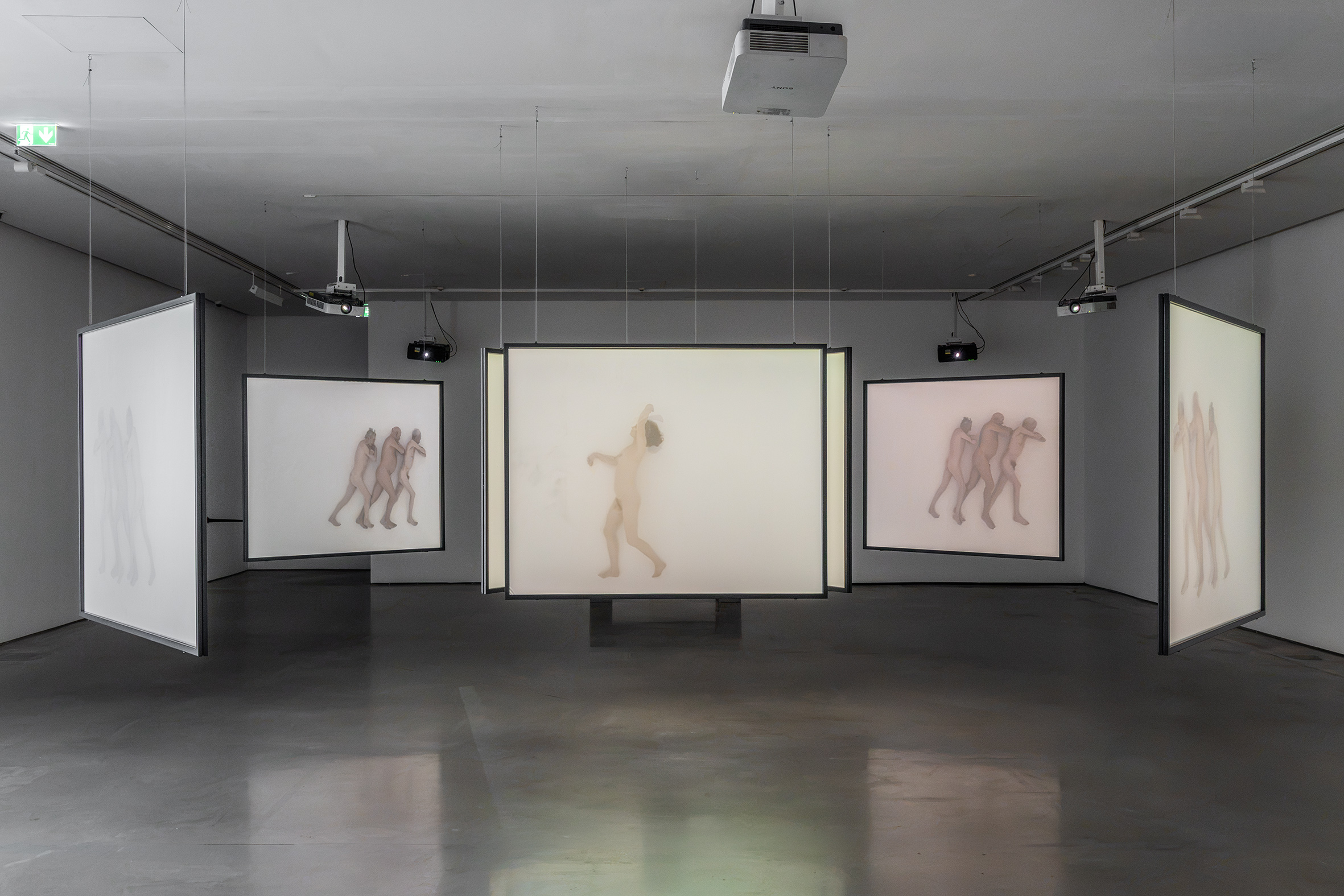 Widok wystawy //Stan posiadania. Topografia kolekcji MOCAK-u. Część I//  fot. Rafał Sosin