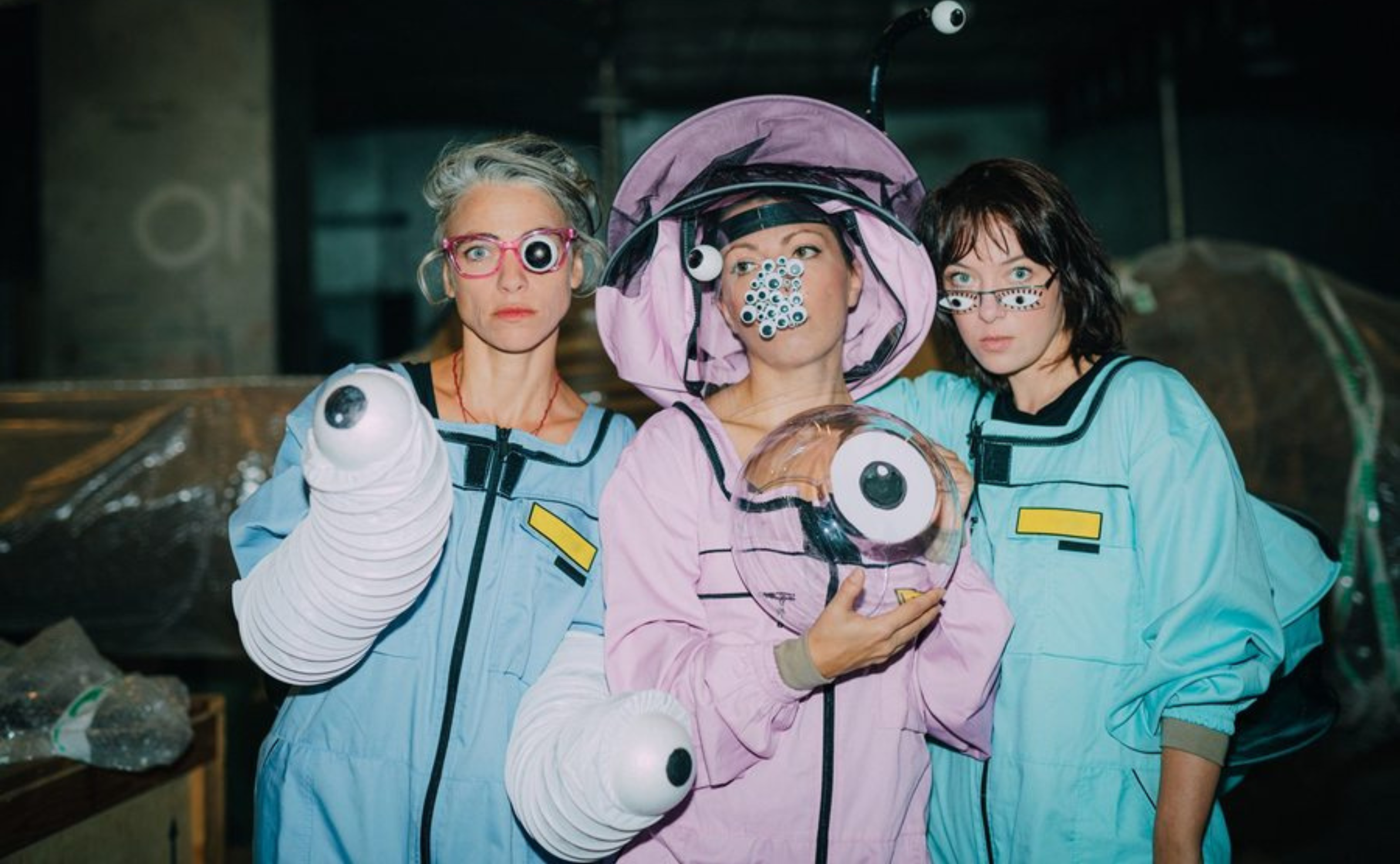 Obsada spektaklu: Zofia Szyrajew, Karolina Lichocińska, Anna Kończal Bochenek, fot. Klaudyna Schubert