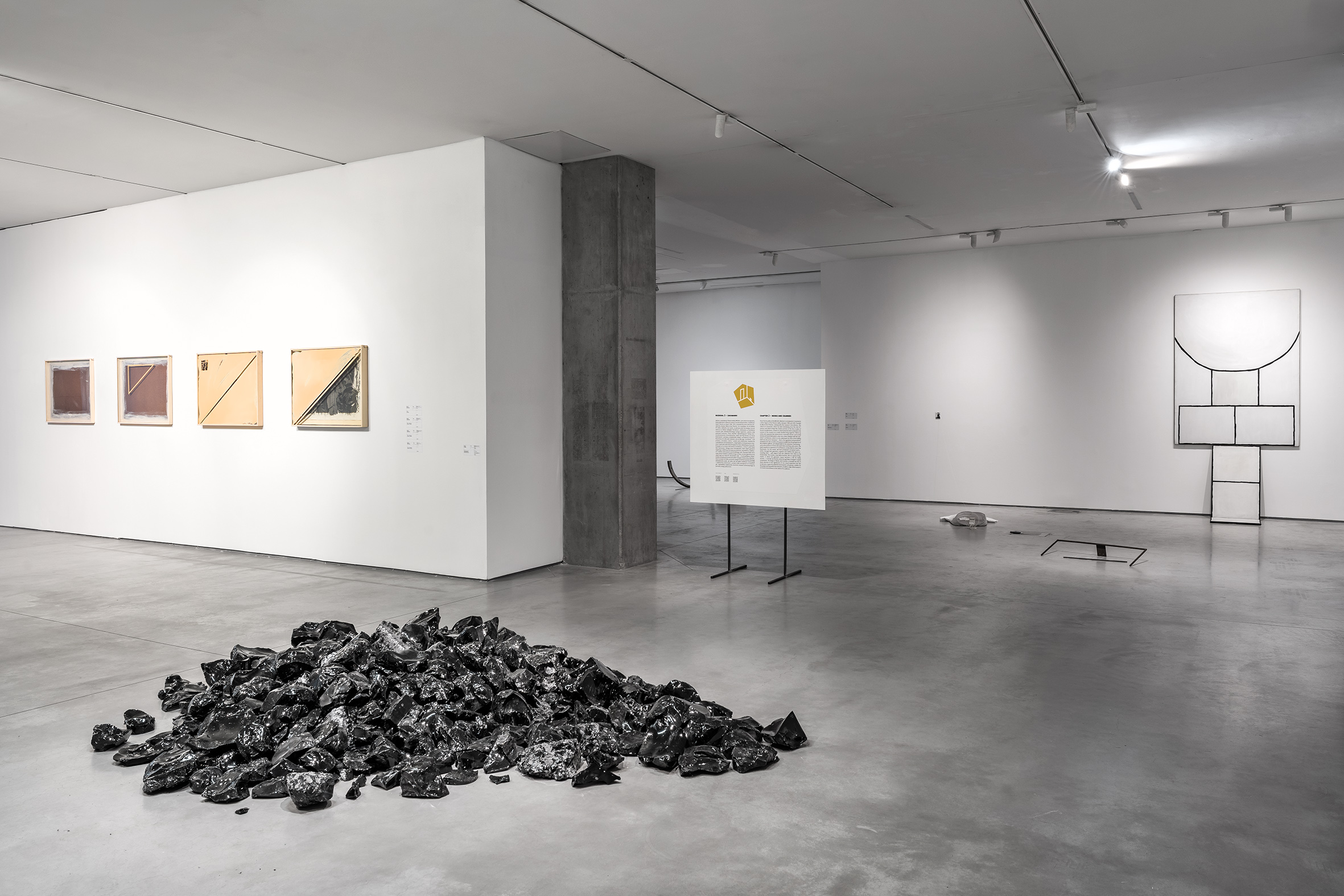 Widok wystawy //Stan posiadania. Topografia Kolekcji MOCAK-u – część I//, MOCAK 24.7.2026 – 18.10.2026, fot. R. Sosin