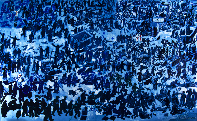 Edward Dwurnik, Bitwa pod Grunwaldem, 2010